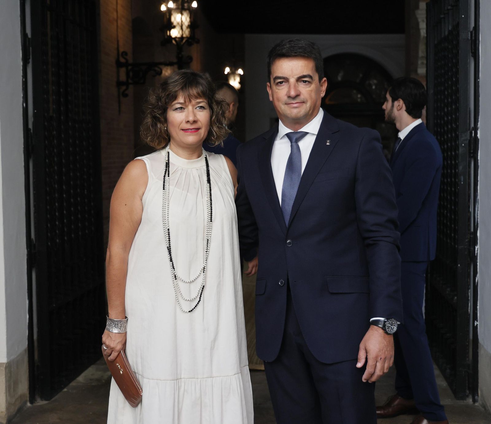 Antonio Muñoz celebra su boda en el Palacio de la Motilla