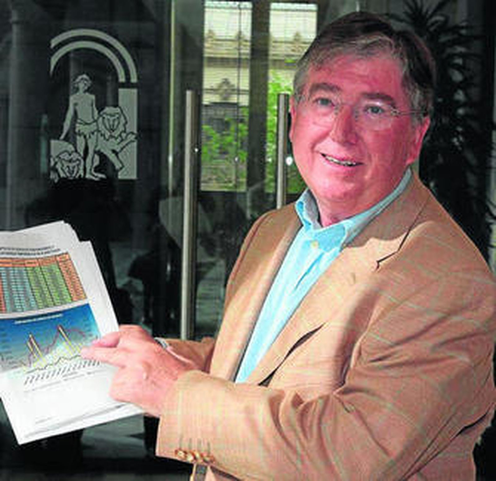 Mariano Gutiérrez Terrón, cuando era director de Cetursa.