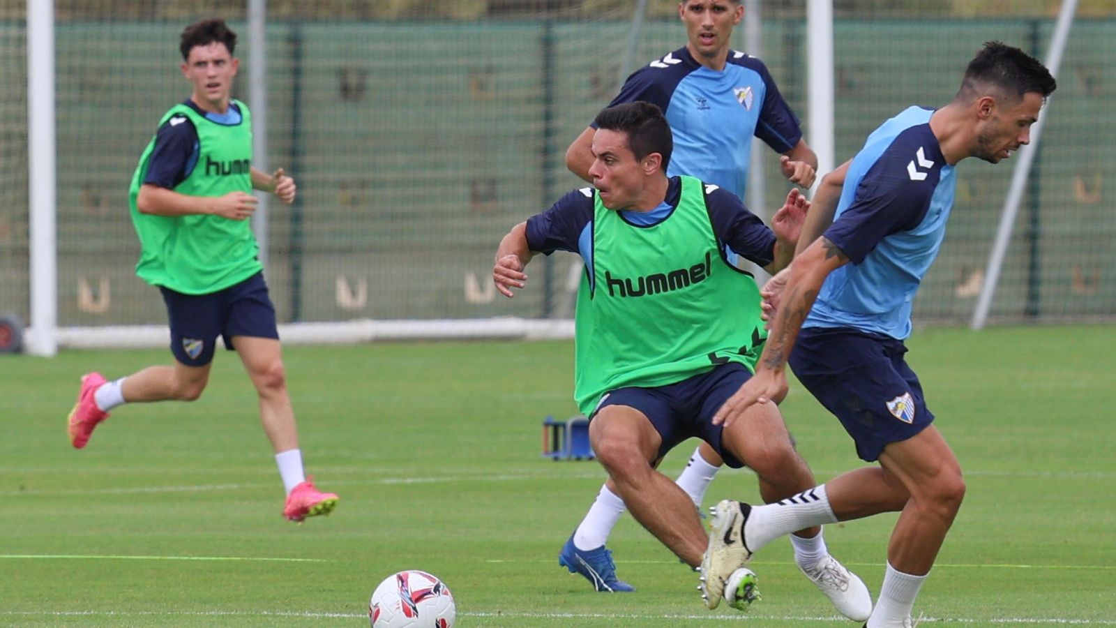 El Málaga CF prueba la Ciudad Deportiva de Arraijanal