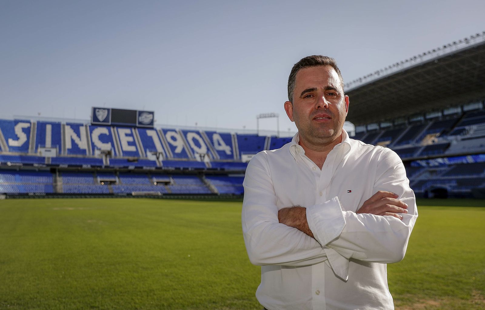 Rafa Gil, director de La Academia del Málaga CF.