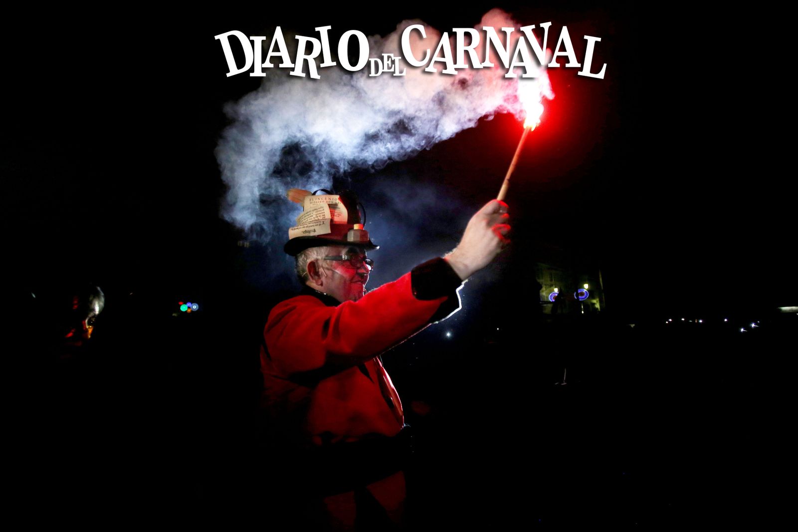 El presidente del jurado del COAC 2017, Juan José Téllez, cuando fue Gran Momo en 2016.