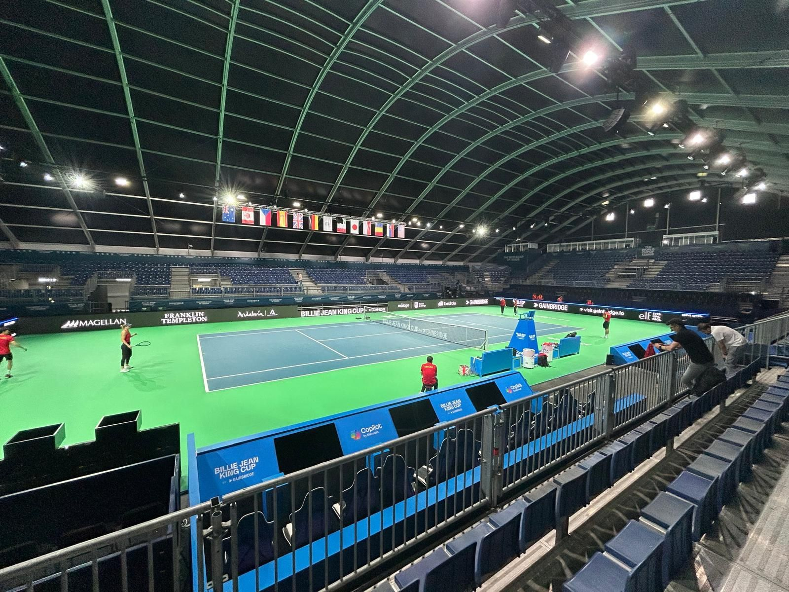 El miniCarpena para la Billie Jean King Cup, en fotos