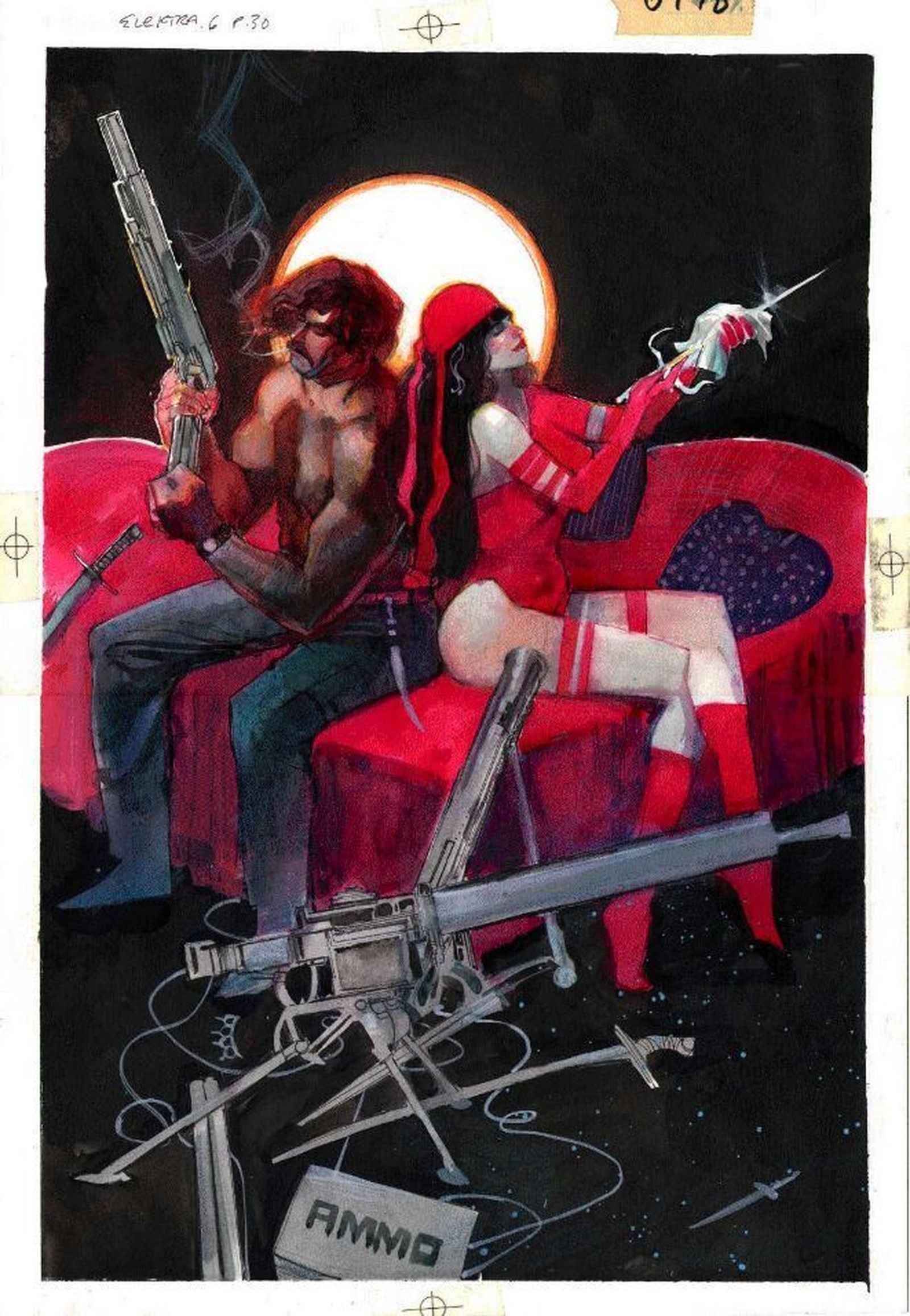 Una imagen de la obra.