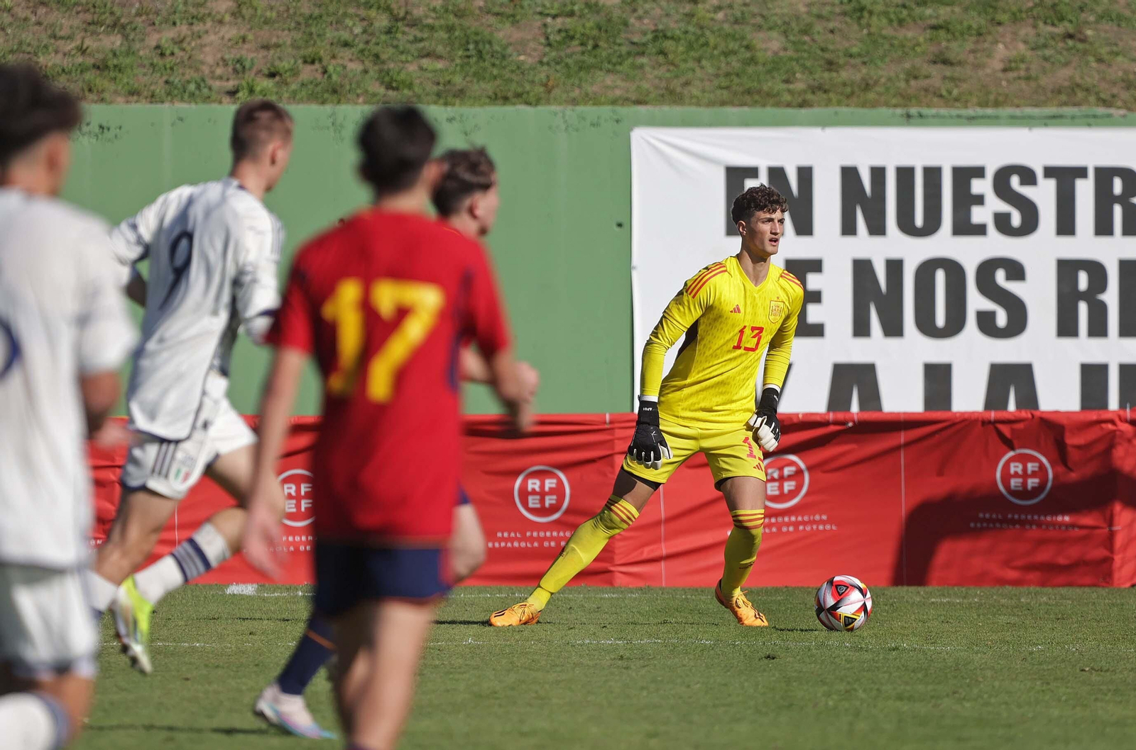 Las mejores fotos del segundo partido España - Italia sub-17 en Los Barrios