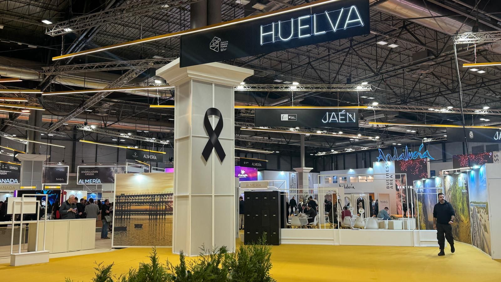 Stand de Huelva en Fitur.