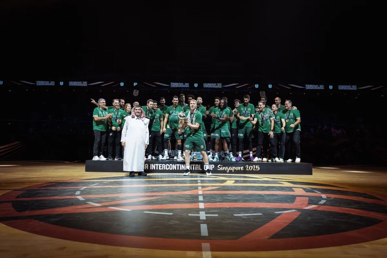 Las fotos del Unicaja campeón en la Copa Intercontinental