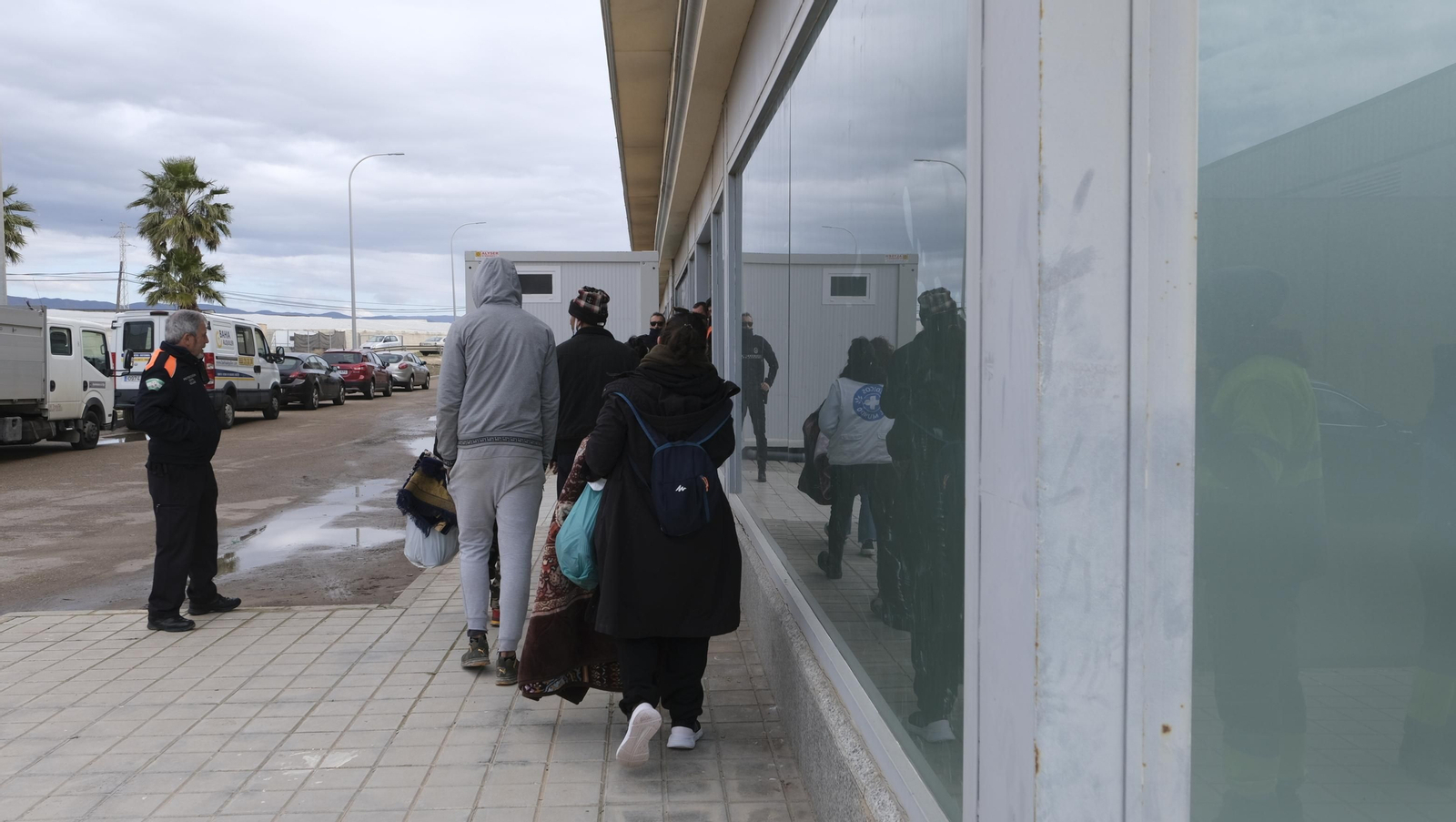 Imágenes del desalojo del asentamiento chabolista 'El Walili', en Níjar