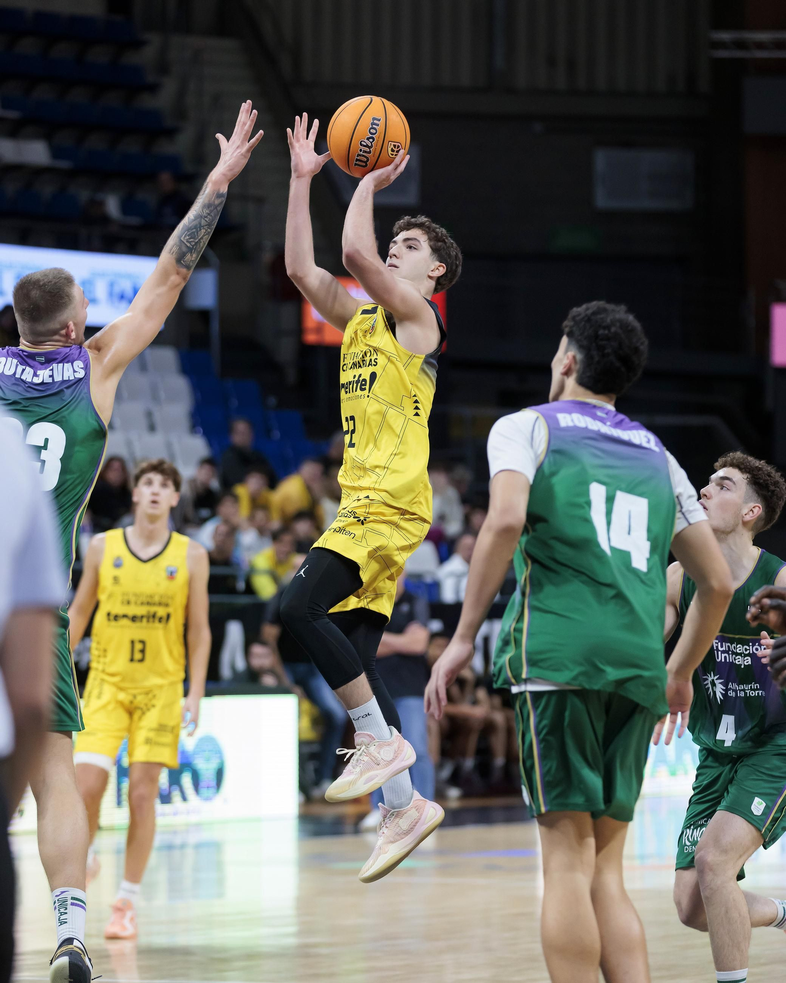El Unicaja Alhaurín de la Torre conquista La Laguna (66-69)