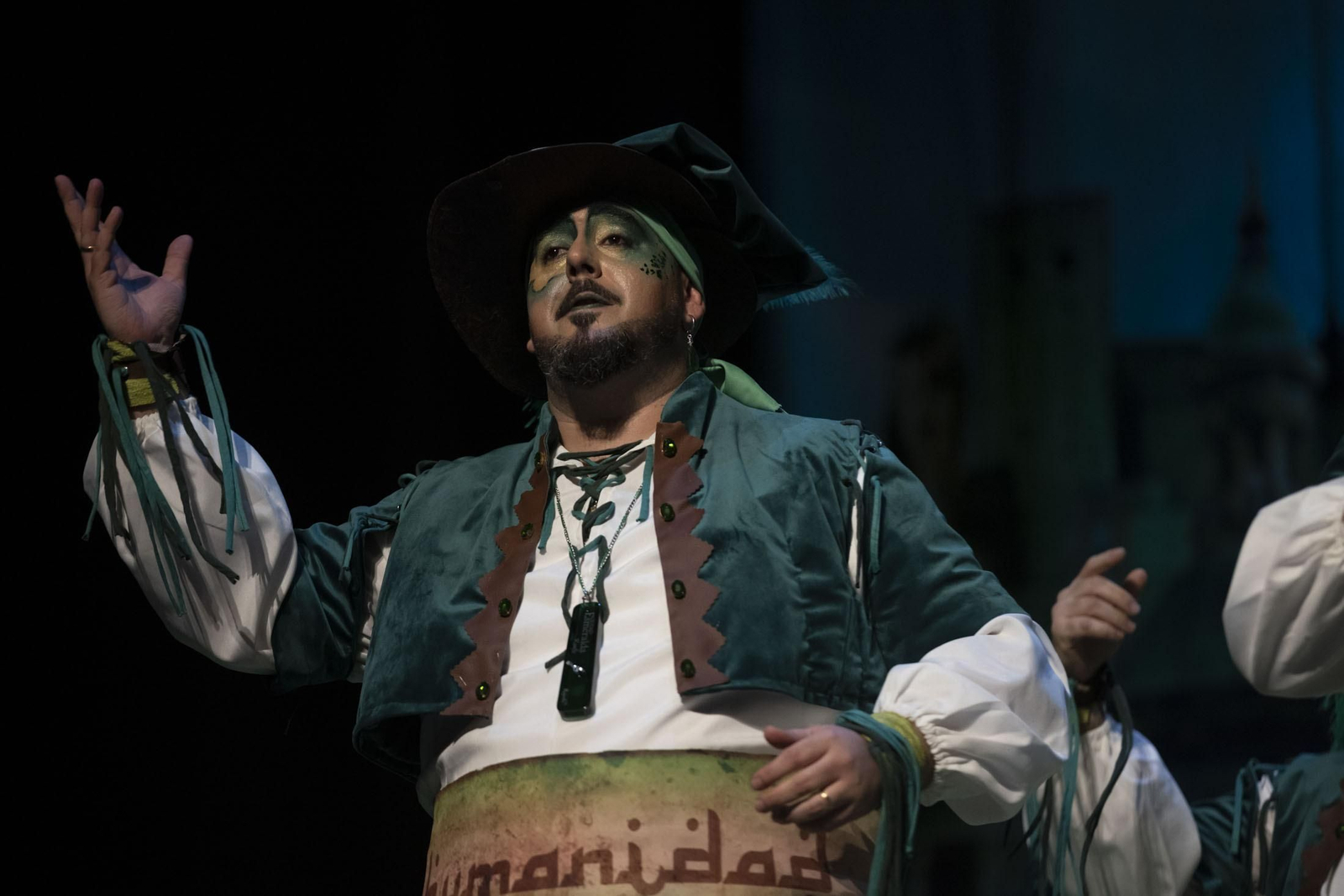 Imágenes de la actuación de la comparsa de Sevilla 'Ciudad Esmeralda' en el Carnaval Colombino