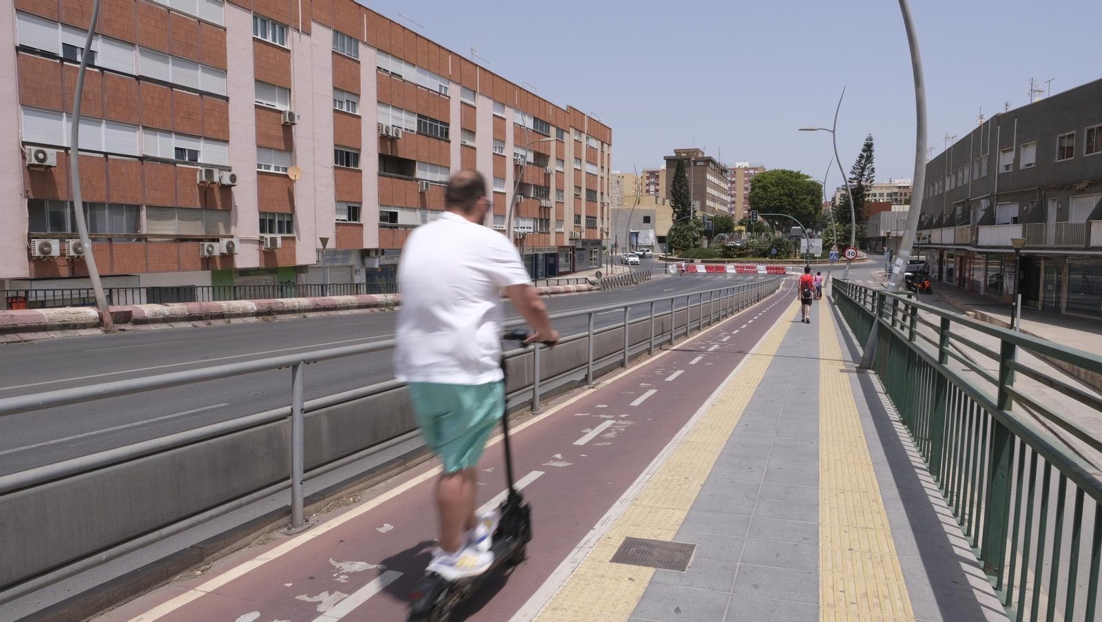 Último día del Puente de la Avenida del Mediterráneo, en imágenes