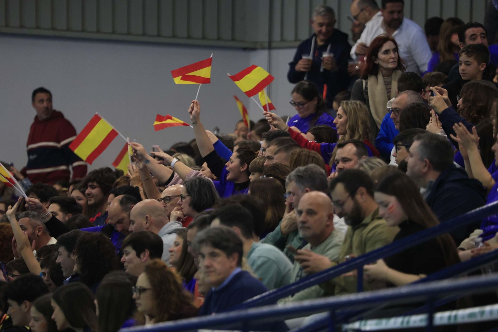 Búscate en el Juan Carlos Mateo de Algeciras durante el España-Austria del preeuropeo  femenino