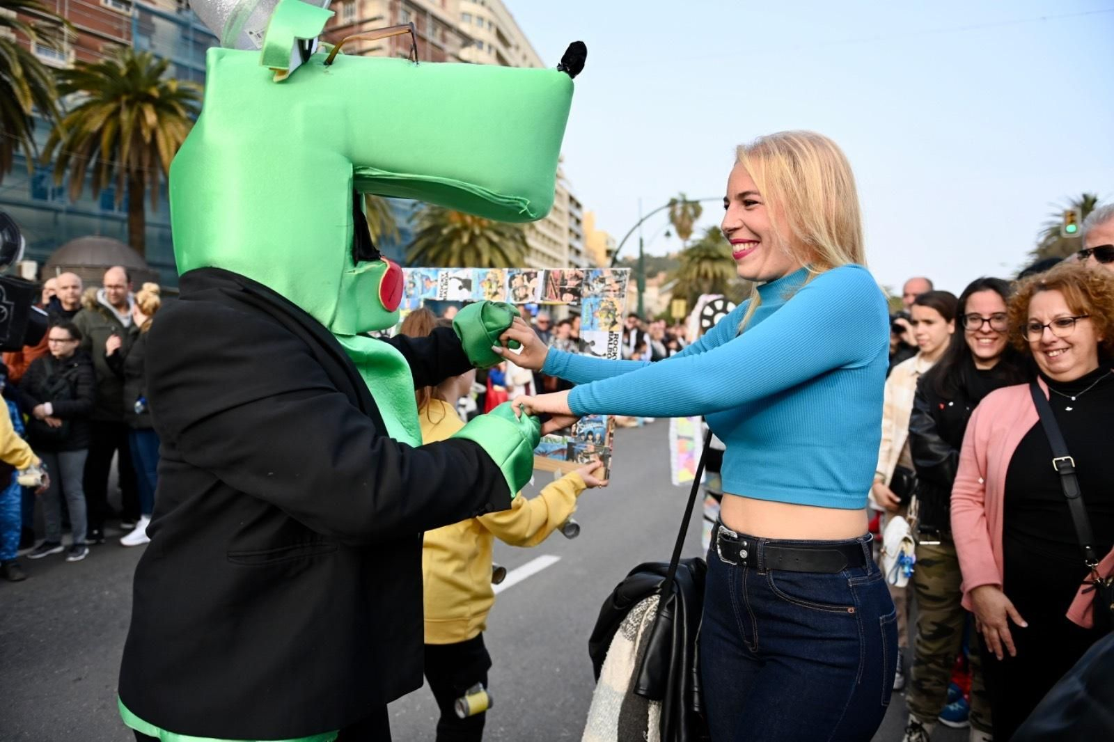 Las fotos del entierro del boquerón del Carnaval de Málaga 2023