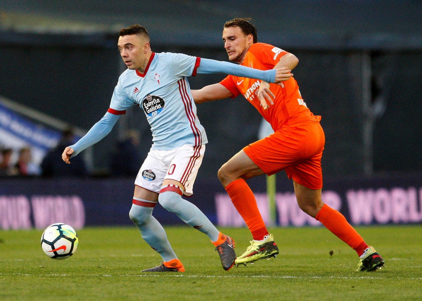 Las imágenes del Celta-Málaga