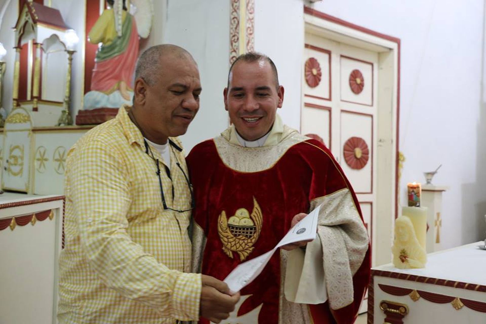 Miguel Ángel Ibarra en Santa Fe de Antioquia.