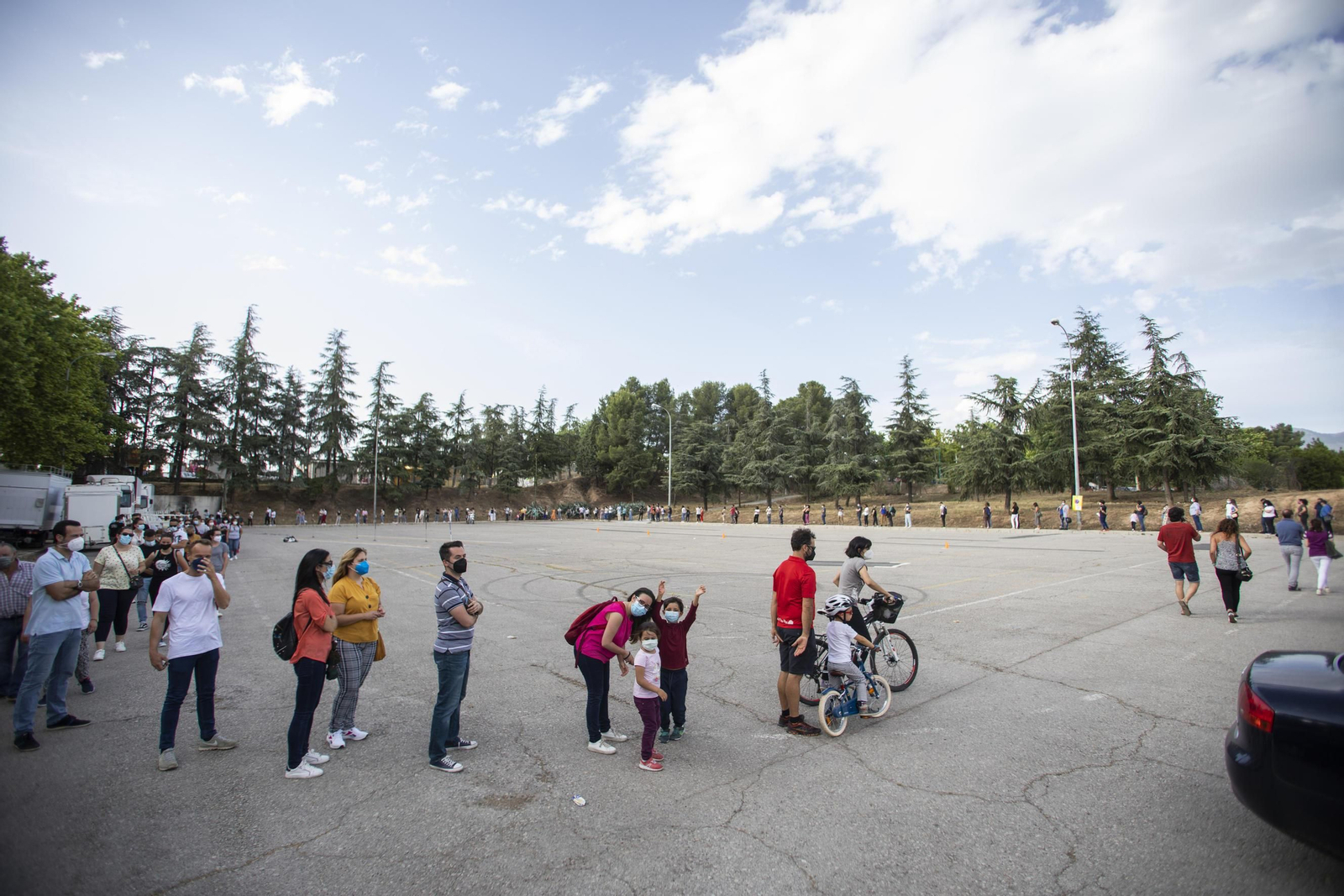 Las colas de la vacunación se han reducido de forma importante