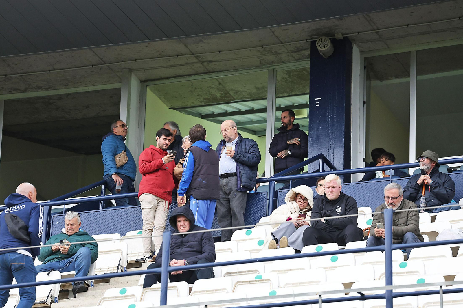 La suspensión del Recreativo de Huelva - UCAM Murcia en imágenes