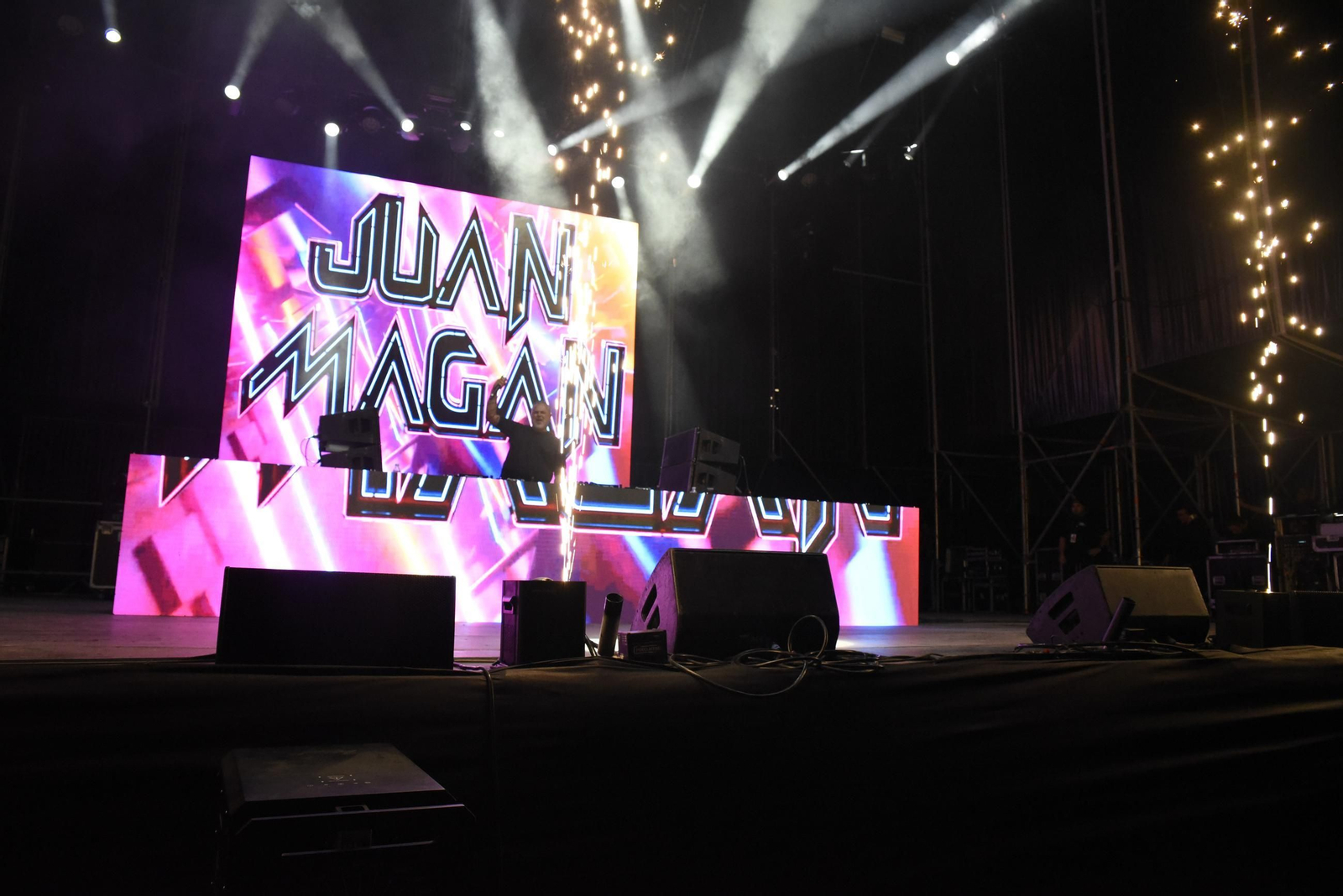 Fotos del concierto de Juan Magán en La Línea