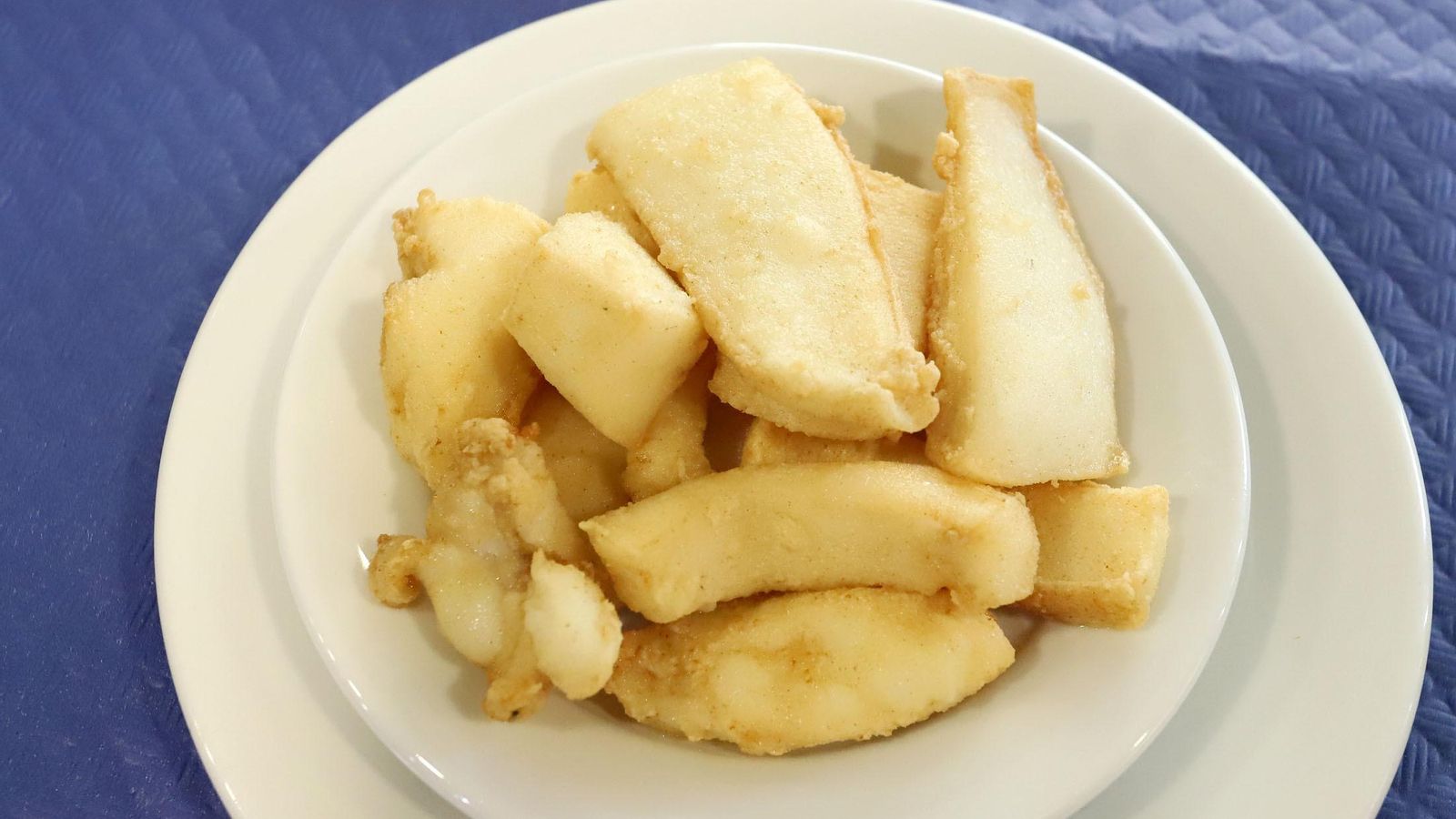 El delicioso choco frito onubense