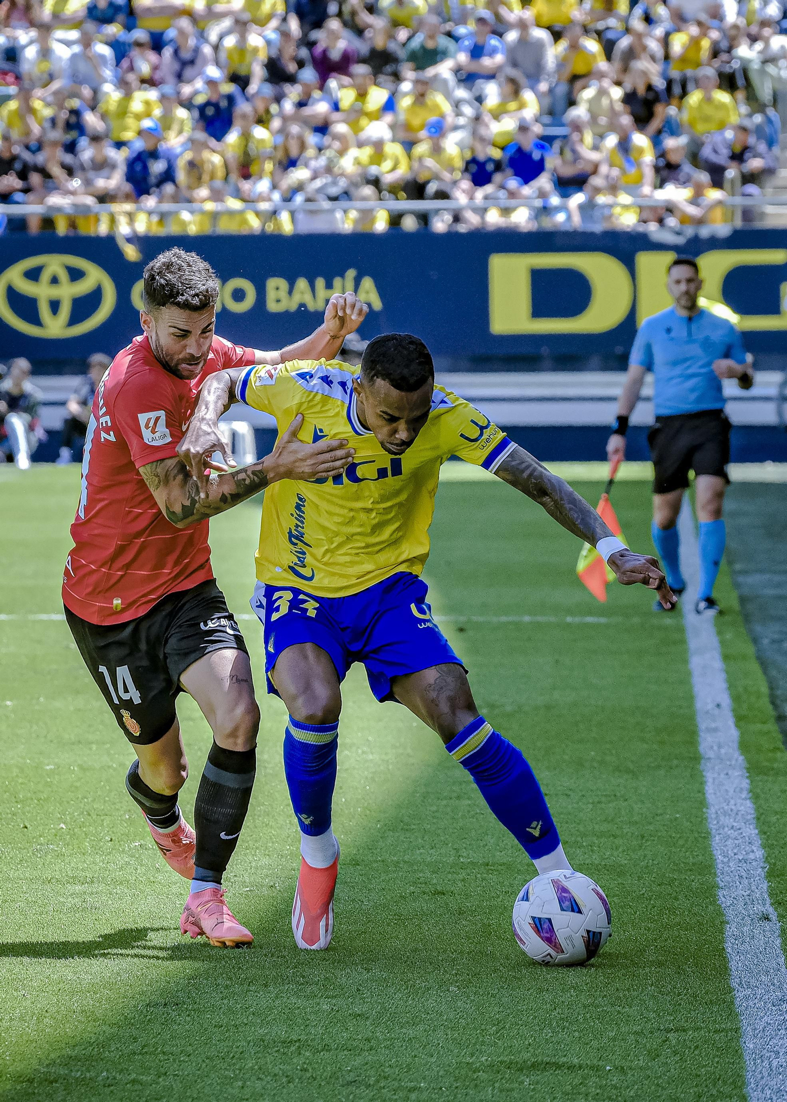 Las mejores imágenes del partido Cádiz CF - RCD Mallorca