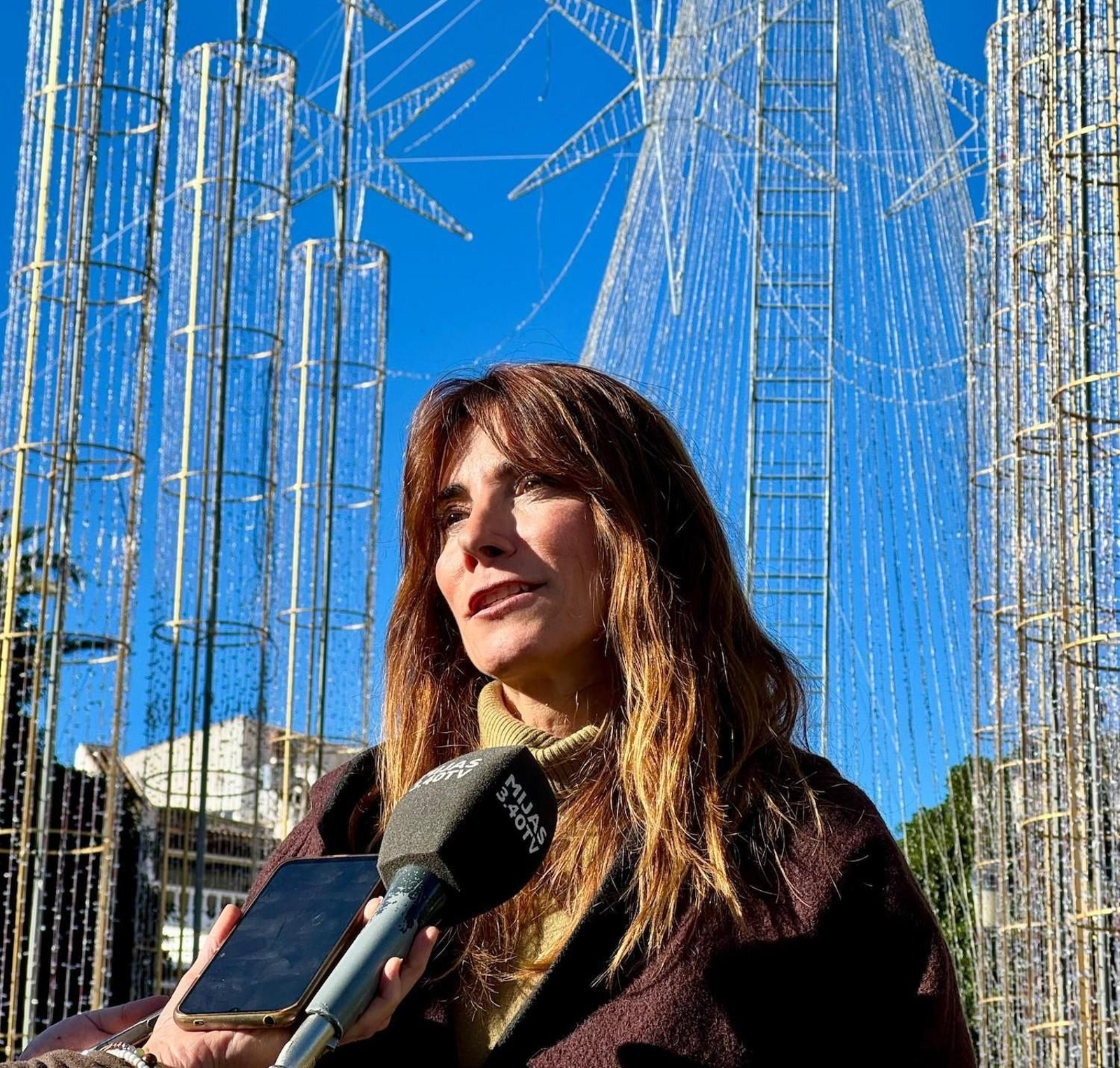 La alcaldesa, Ana Mata.