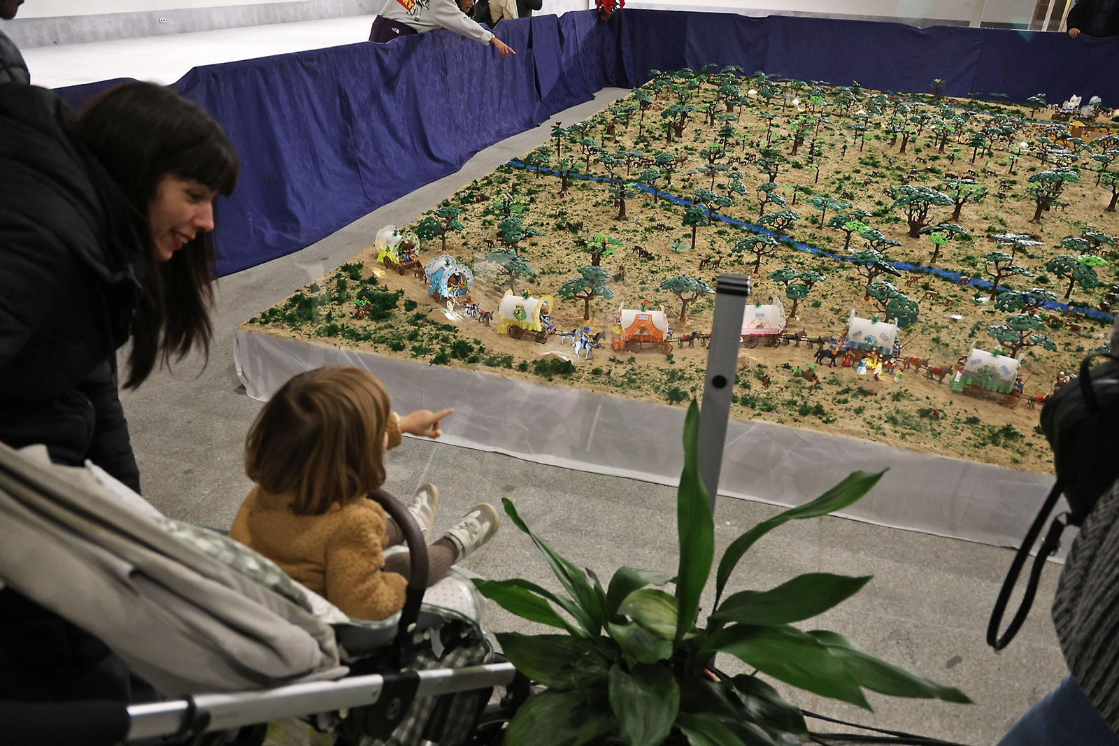 Imágenes del Belén de Playmobil más grande del mundo dedicado al Rocío