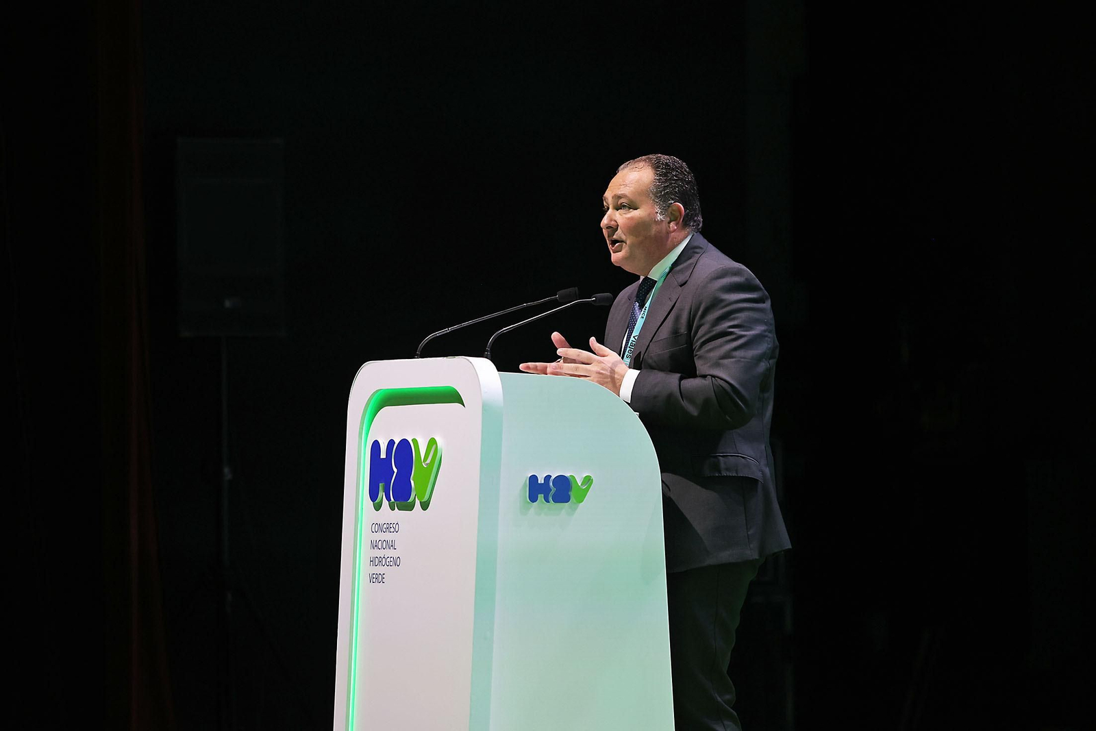 Imágenes del I Congreso Nacional de Hidrógeno Verde H2V celebrado en Huelva