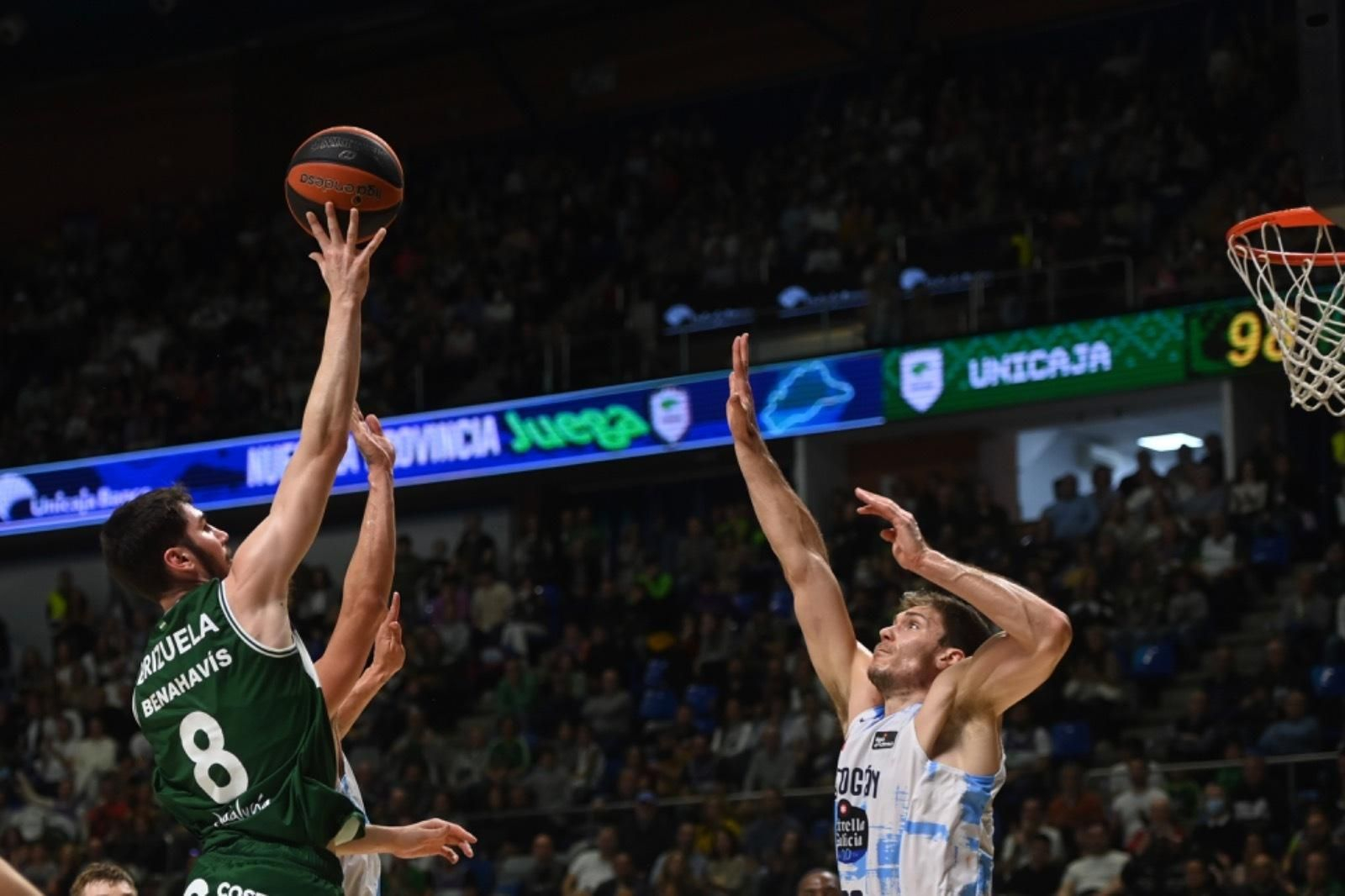 El Unicaja - Río Breogan, en fotos