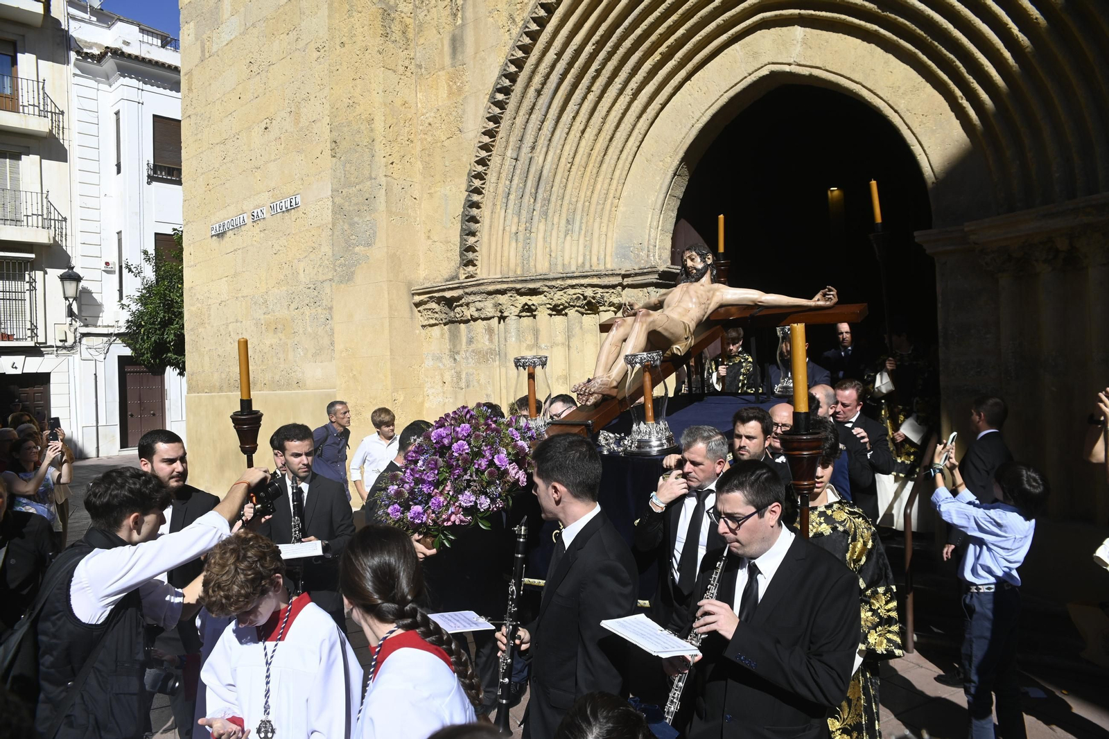 El Cristo de las Aguas de Palma del Río en el Magno Vía Crucis de Córdoba