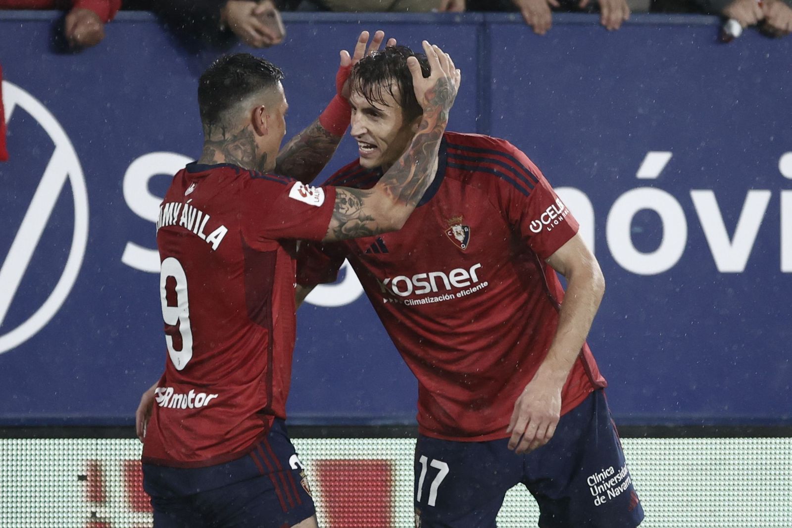 Las imágenes del CA Osasuna - Granada CF