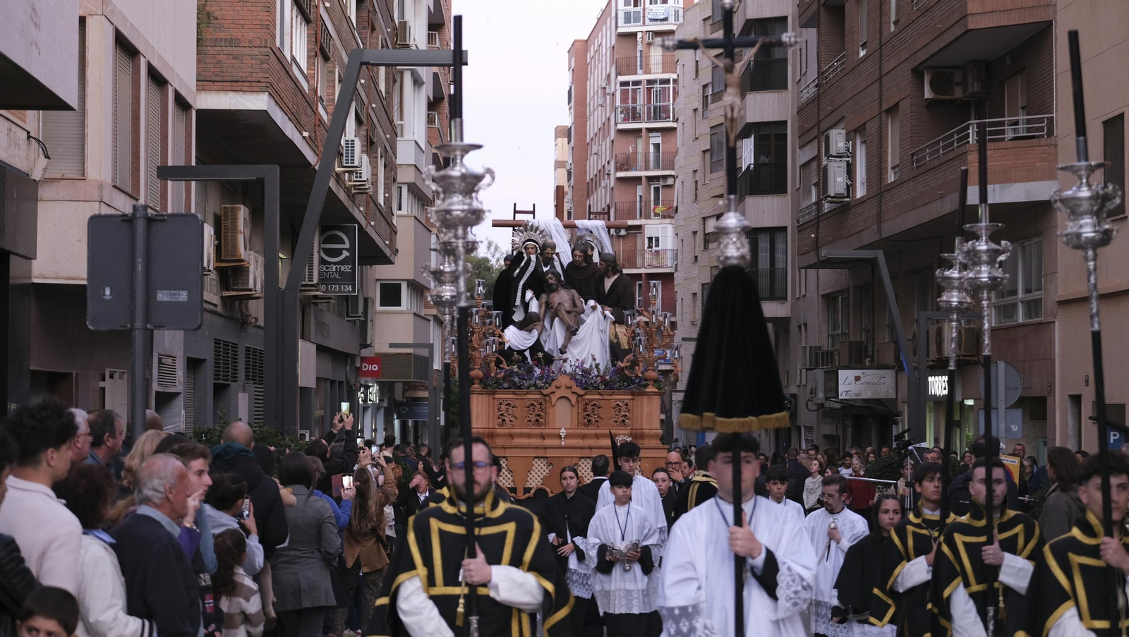 Procesión de Caridad en la Semana Santa de Almería 2025