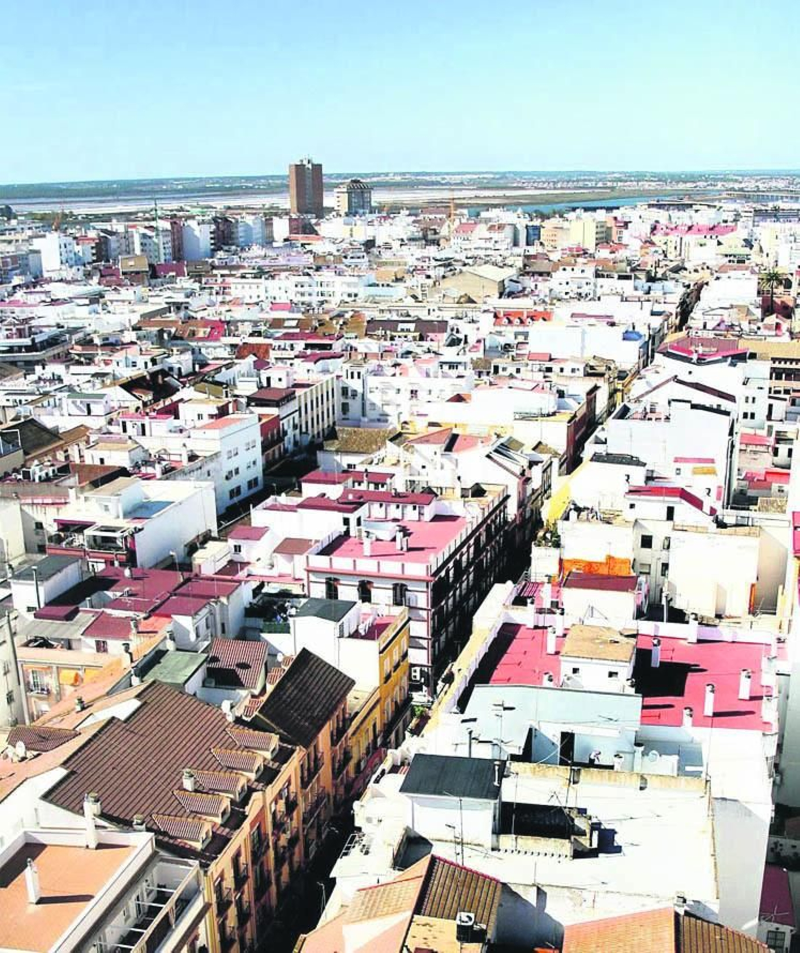 Vista general de la ciudad de Huelva.