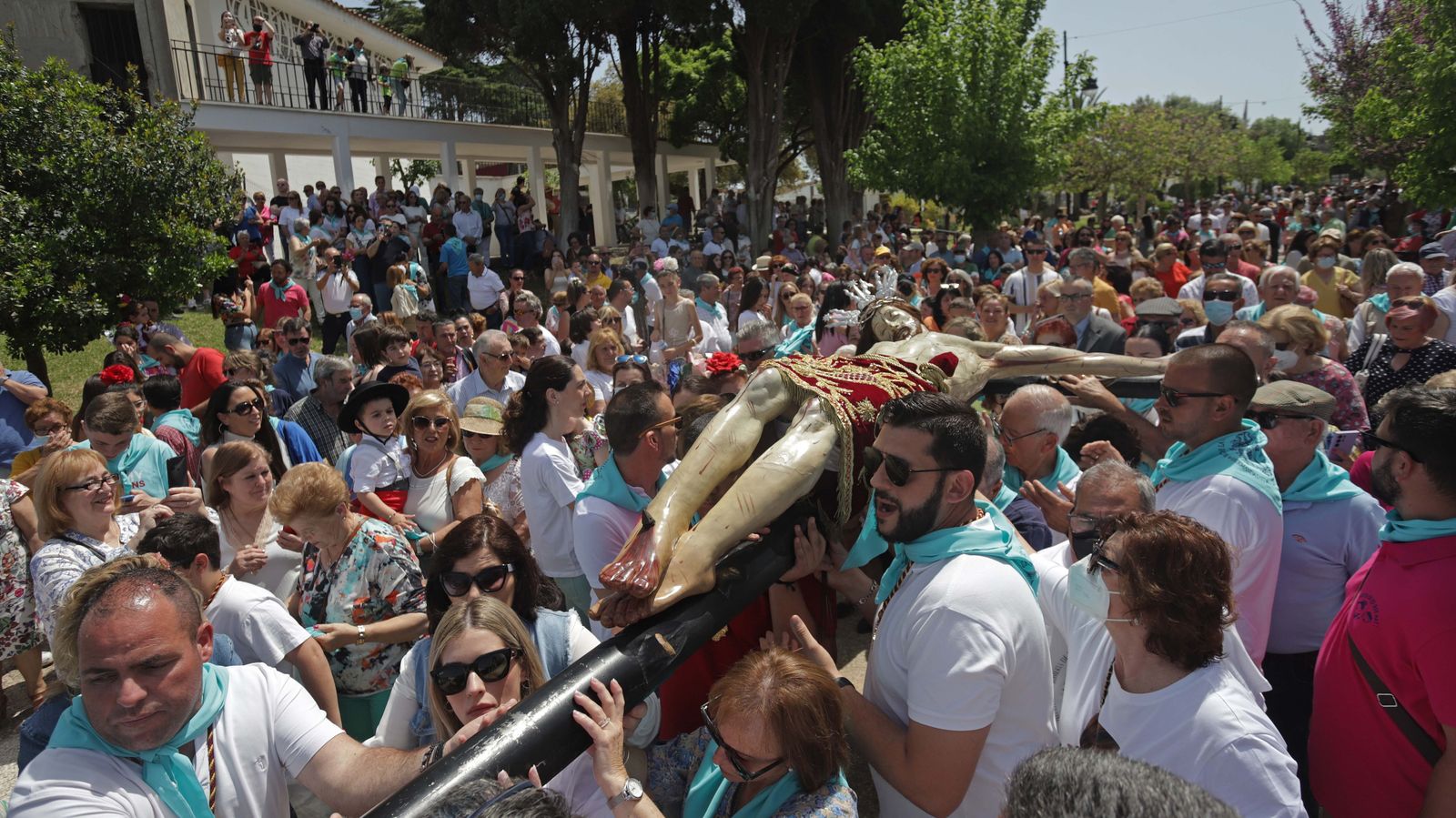 Fotos de la romería del Cristo de la Almoraima en Castellar