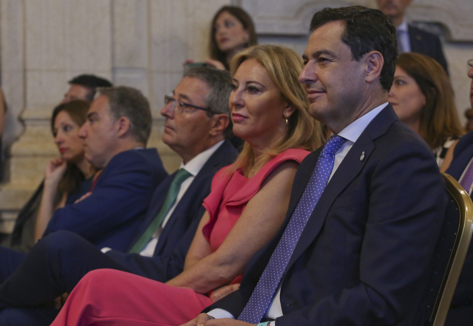 Homenaje a Celia Villalobos en el Ayuntamiento de Málaga (fotos)