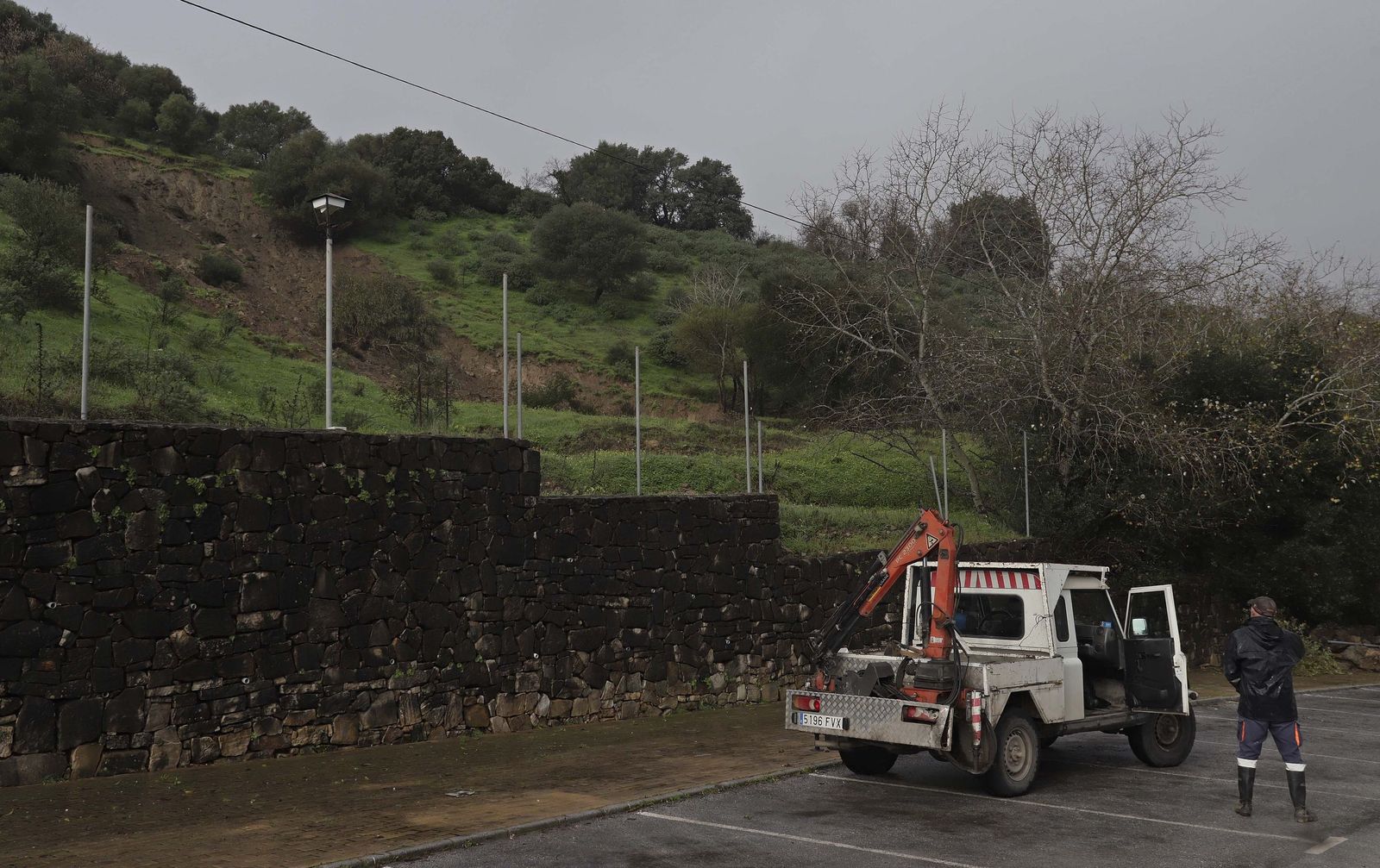 Fotos de los desperfectos provocados por las borrascas en Jimena de la Frontera