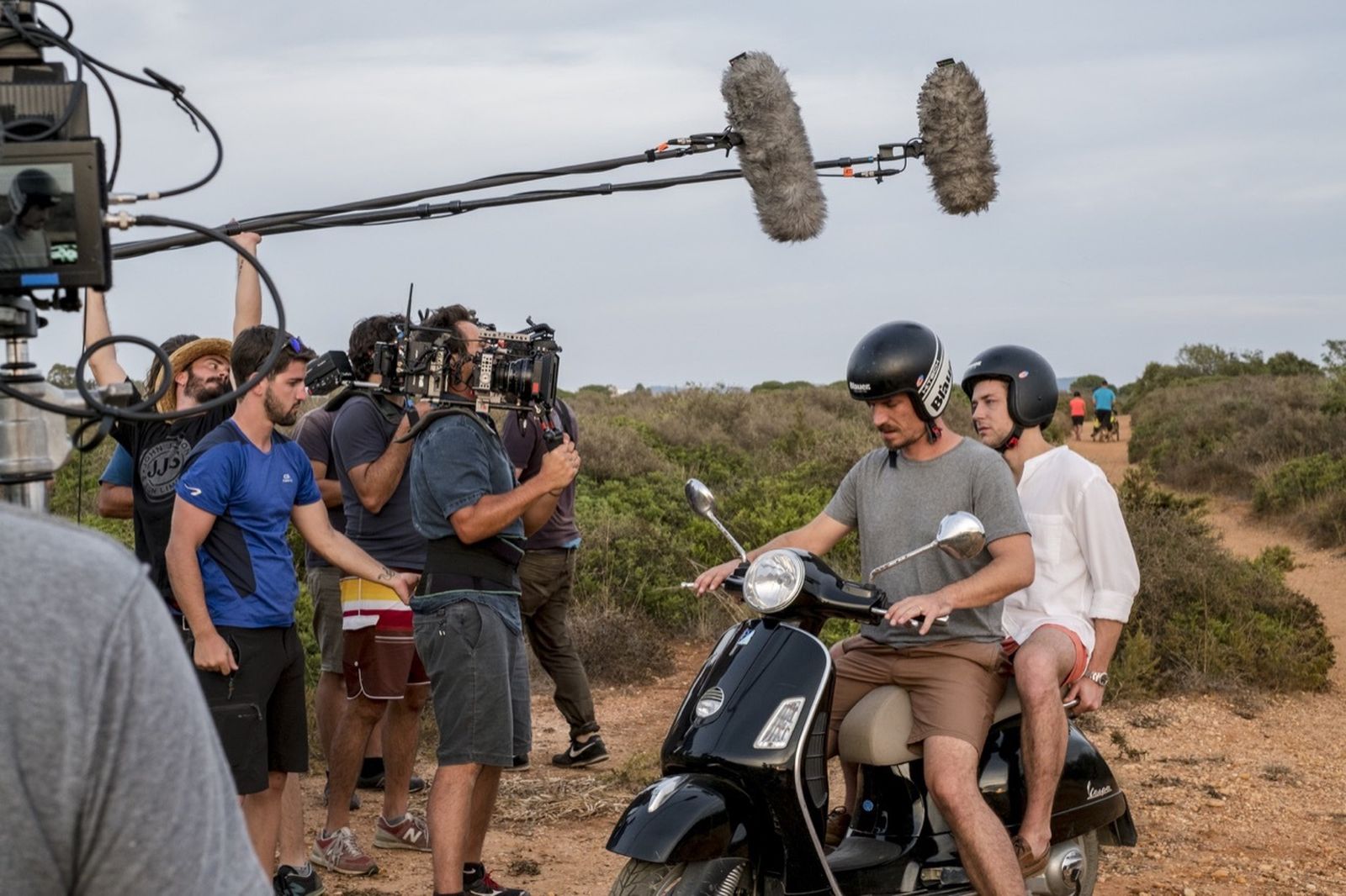 Una imagen del rodaje de 'Foreigner'.