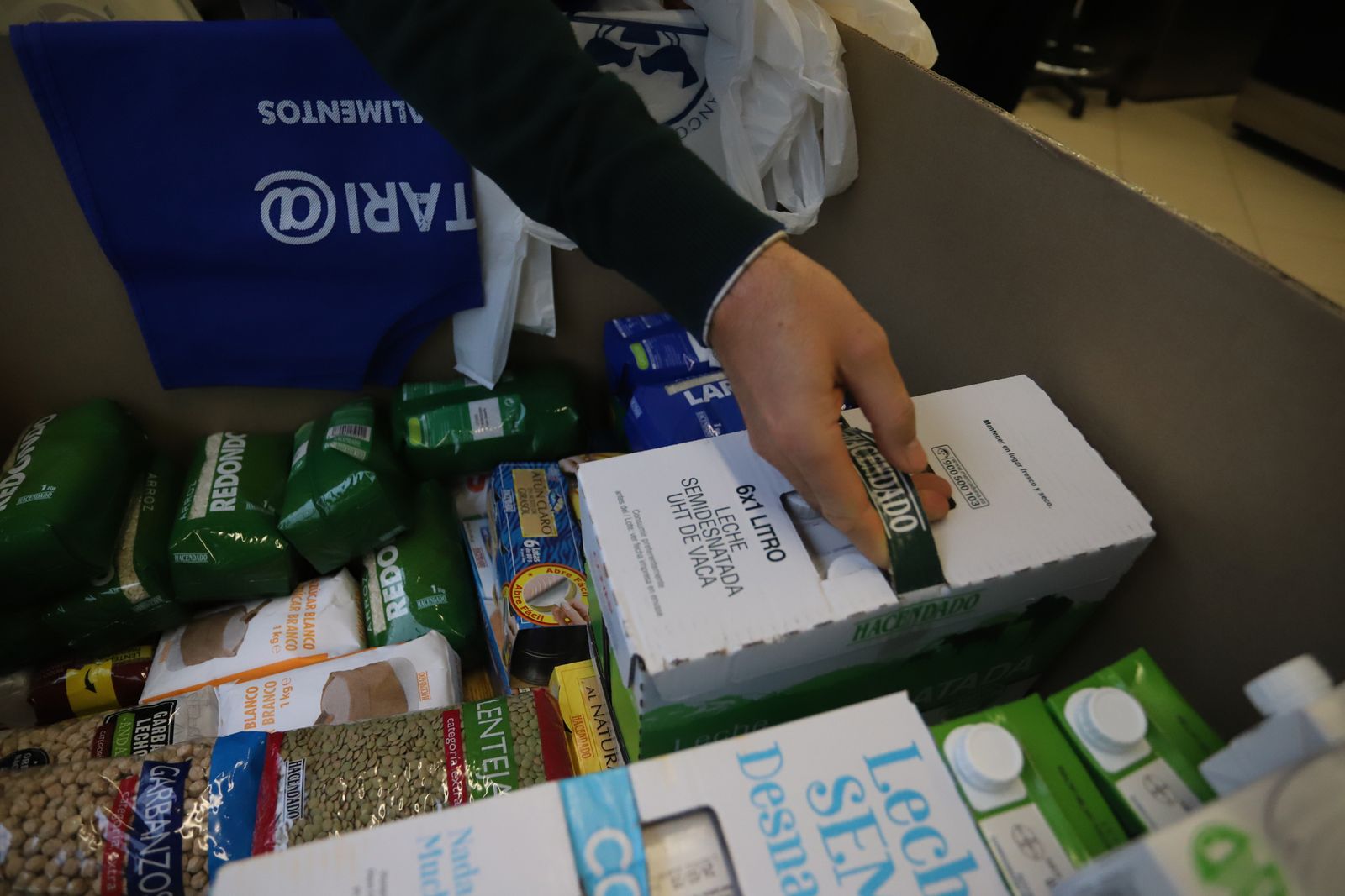 Imágenes de la gran Recogida del Banco de alimentos 2019