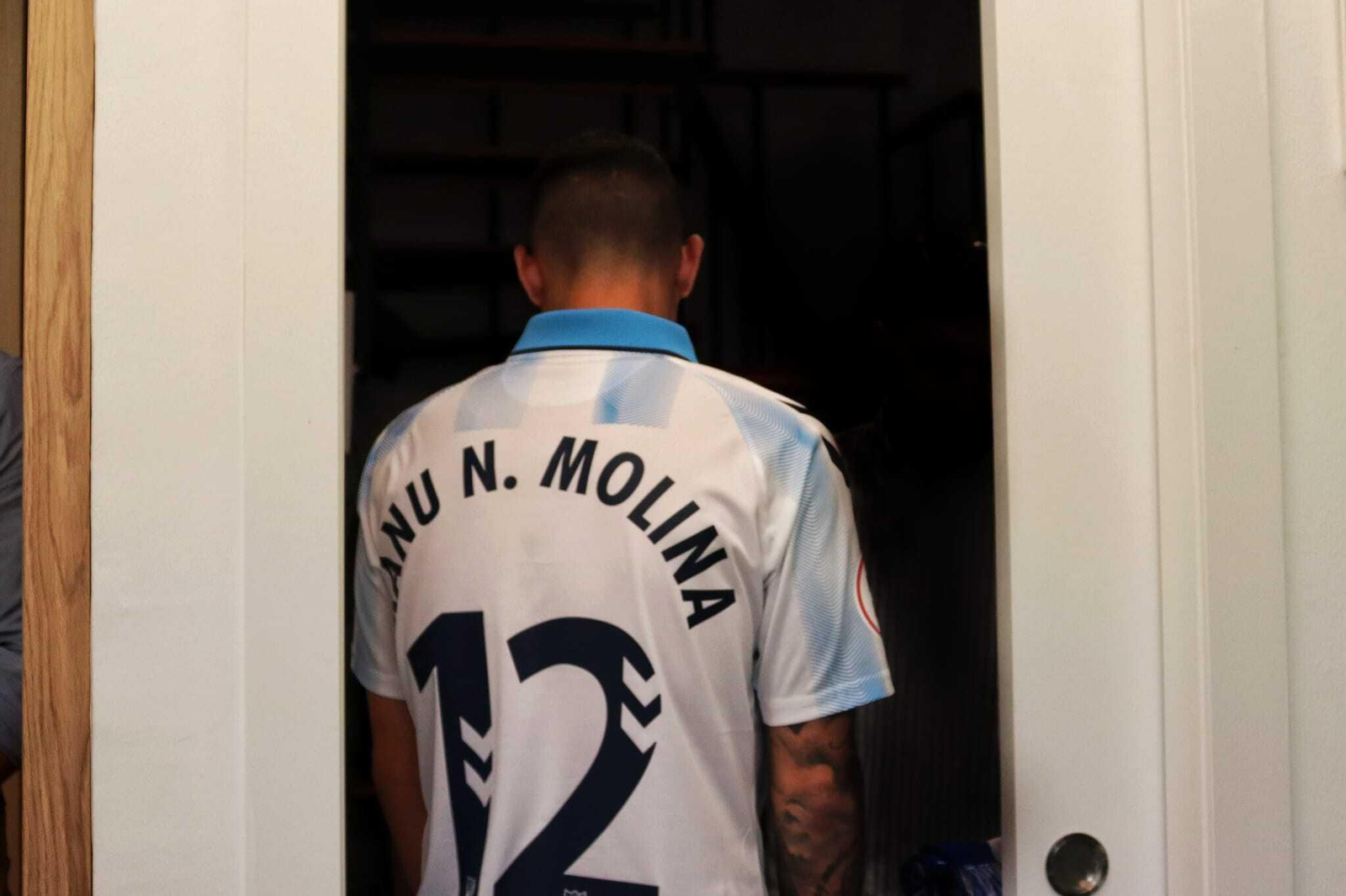 La presentación de Manu Molina como nuevo jugador del Málaga CF La presentación de Manu Molina como nuevo jugador del Málaga CF