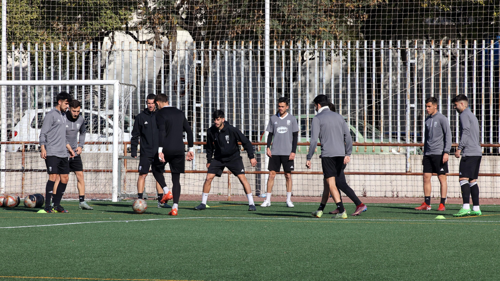 Entrenamiento de Juan Pedro 'El Pirata' con el Xerez CD