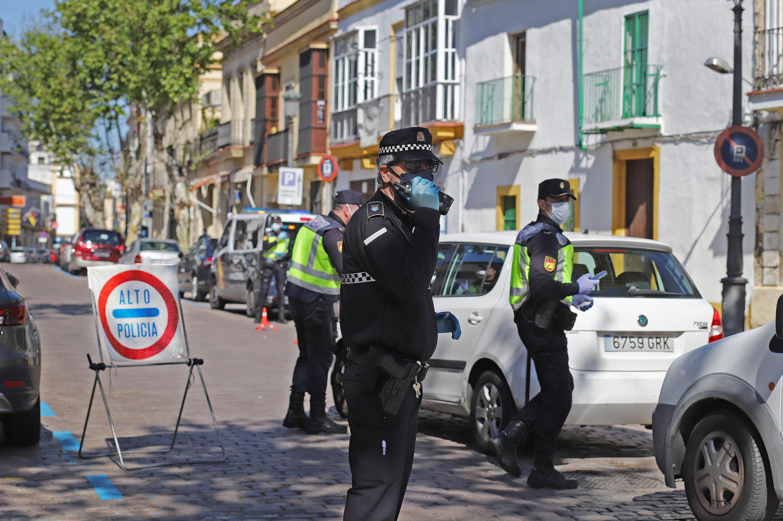 Coronavirus en Jerez, imágenes del viernes 3 de abril
