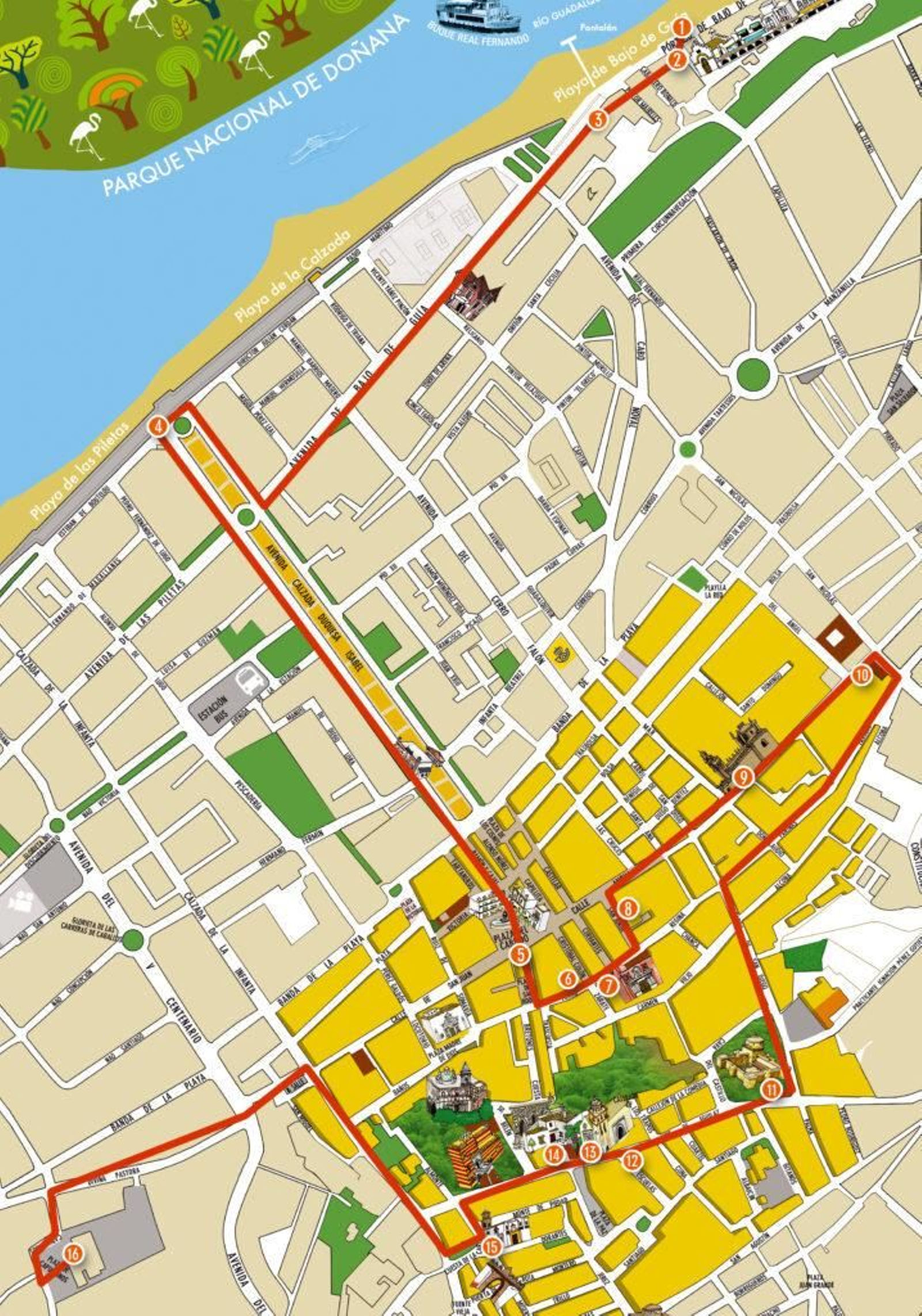 Plano del Recorrido Plano del Recorrido