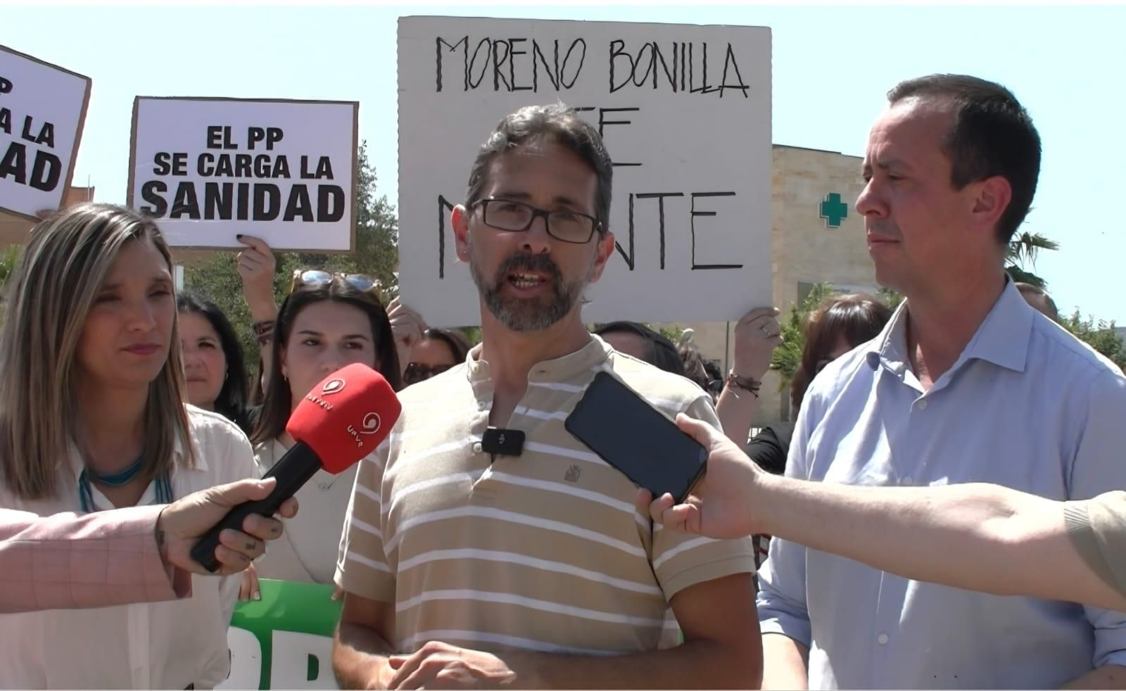 Esteban Requena, Secretario de Salud del PSOE de Almería en una foto de archivo.
