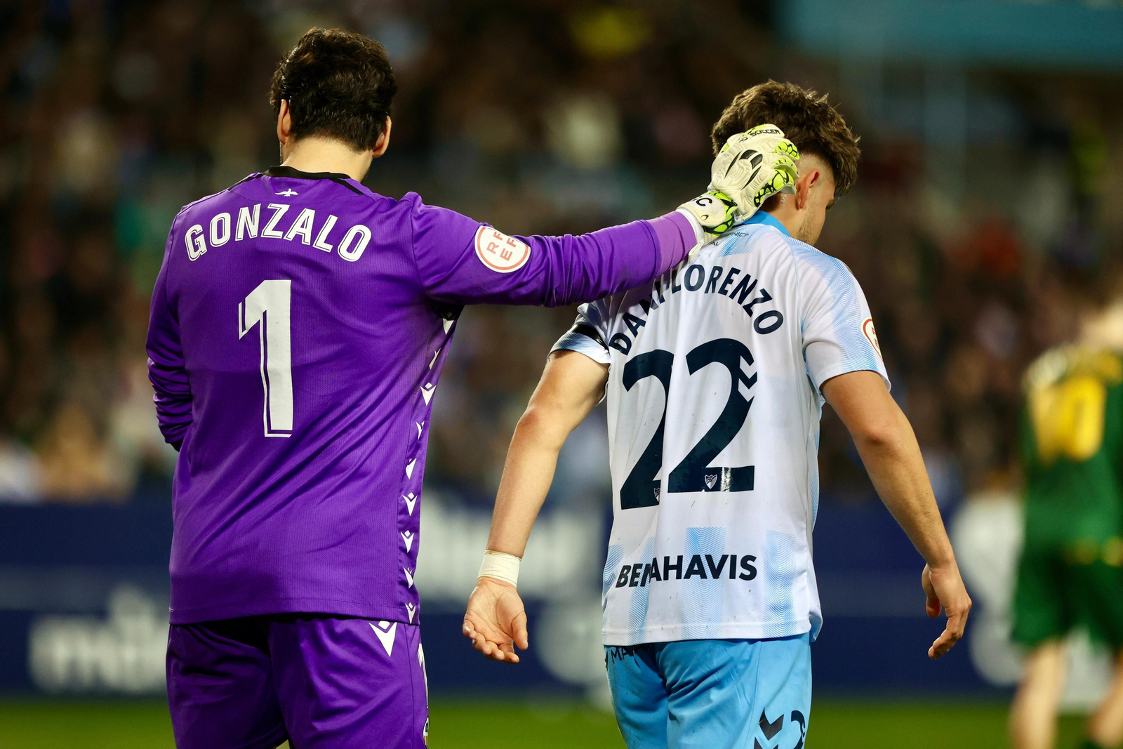 El Málaga CF - Castellón, en fotos