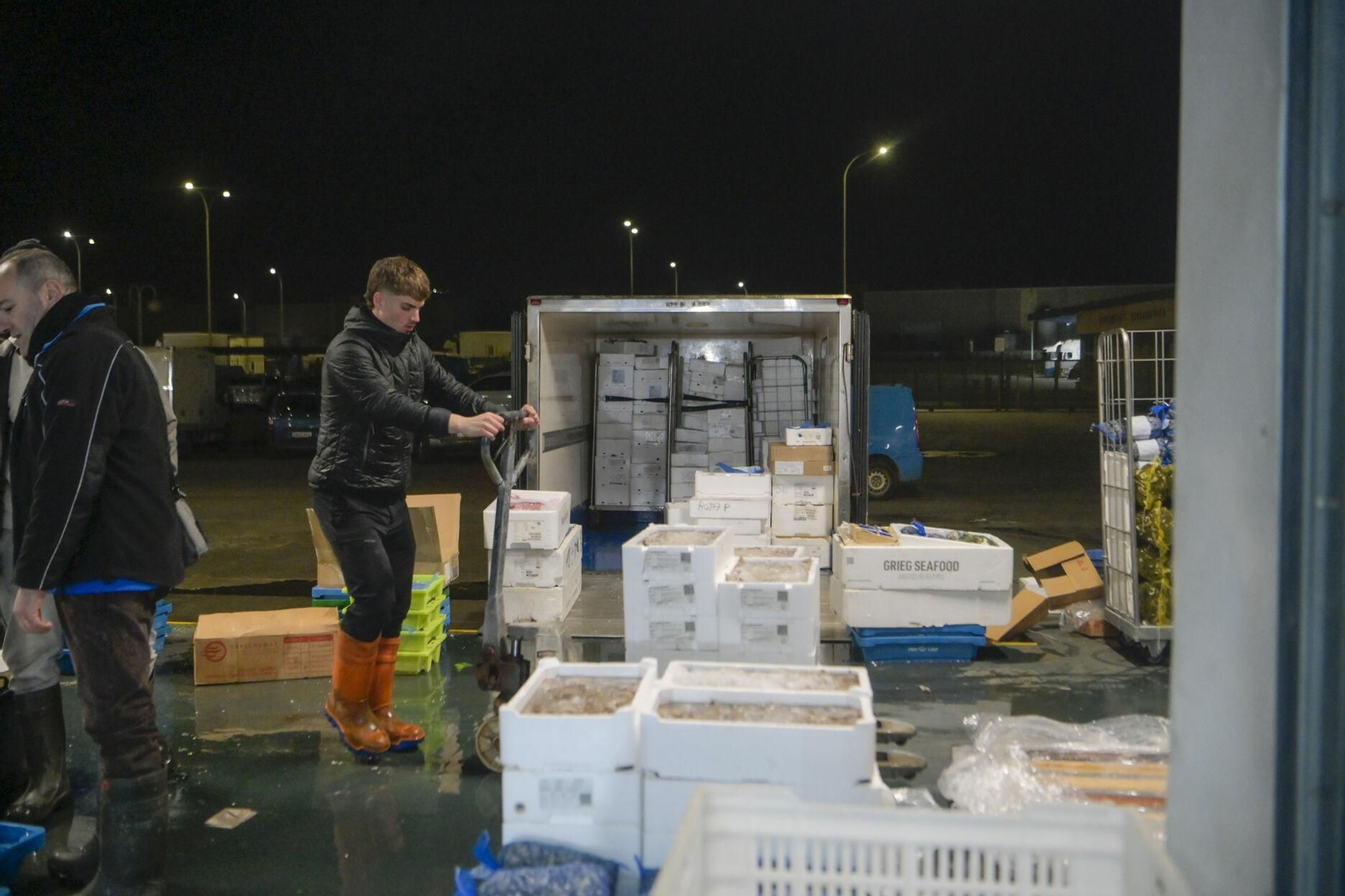 Todas las imágenes del kilómetro 0  de las cenas de Navidad en Granada