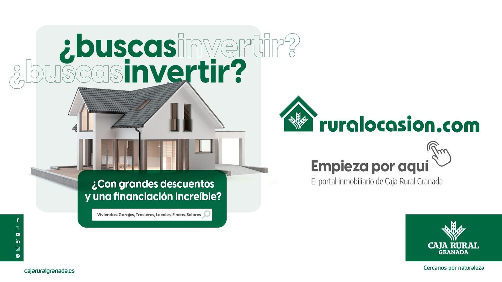 Ruralocasion es una herramienta muy útil para obtener de forma rápida una estimación sobre cómo financiar nuestro nuevo hogar.