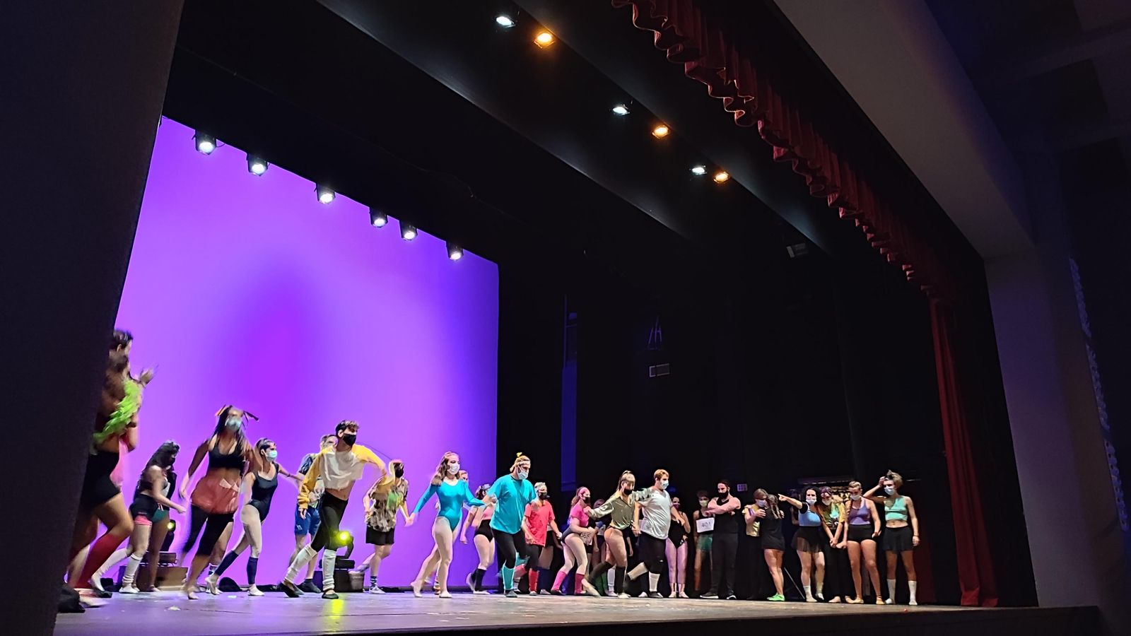 Actuación musical de Fama.