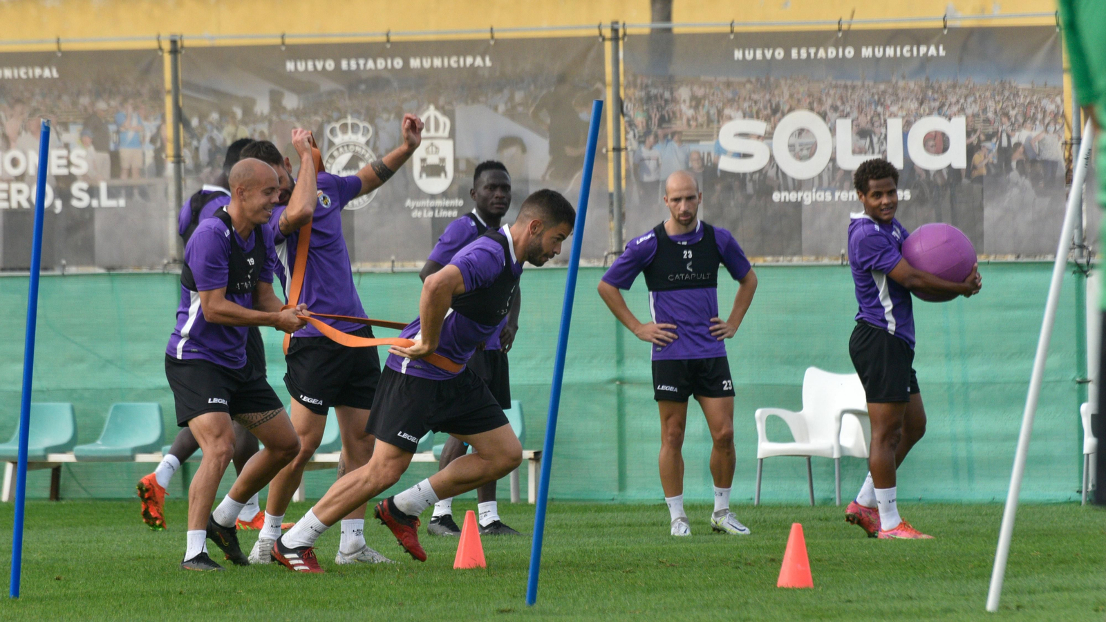 Las fotos del entrenamiento de La Balona