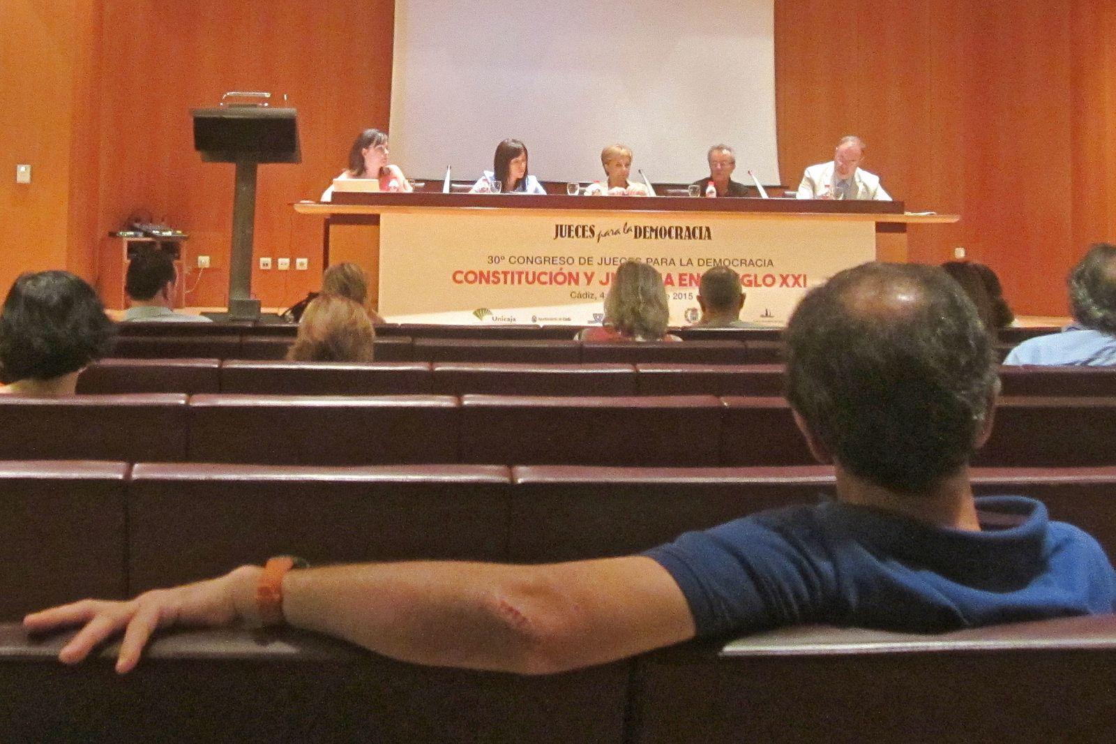 Imagen de un acto celebrado en el Palacio de Congresos de Cádiz.