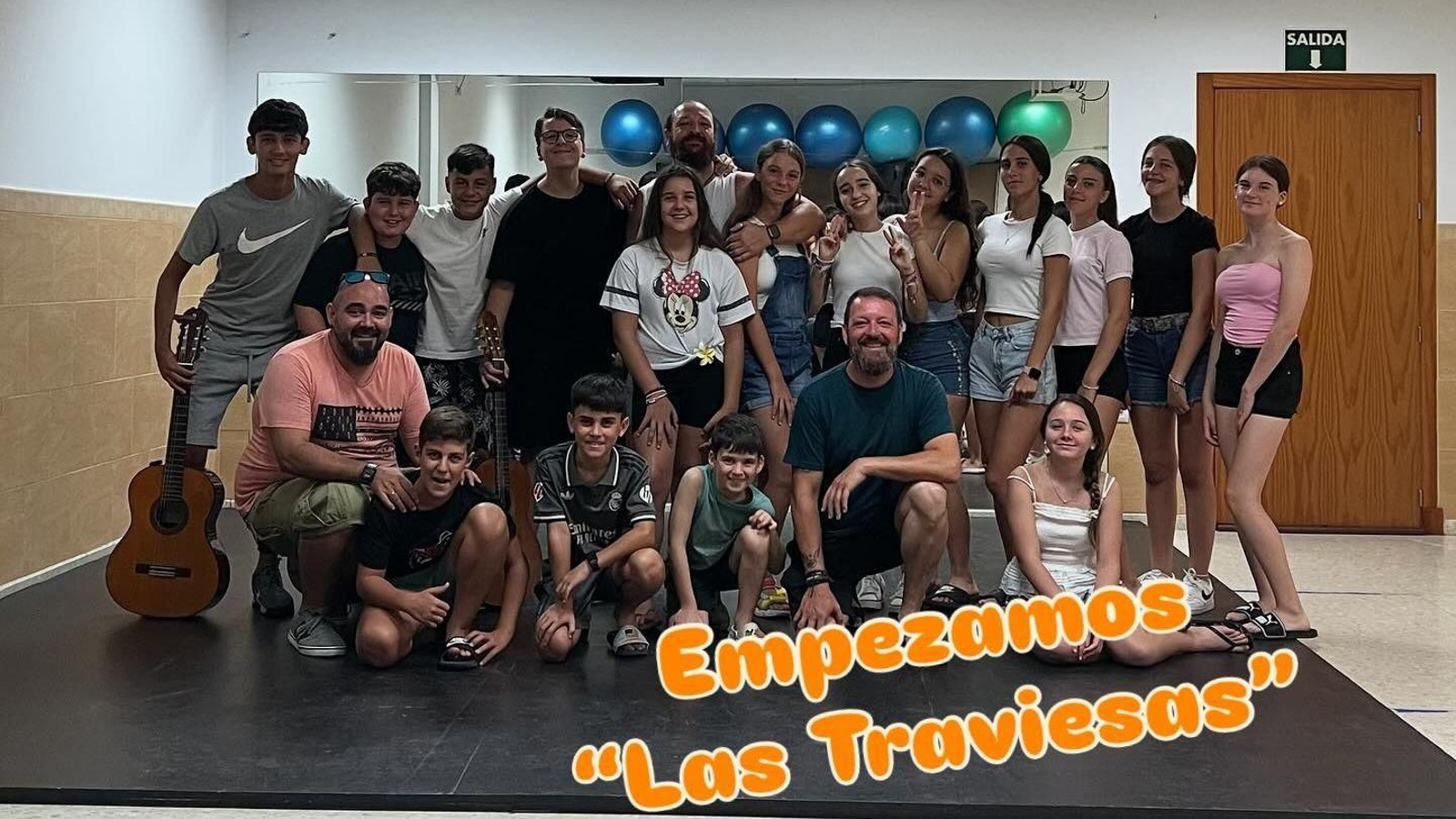 La comparsa infantil 'Las traviesas'.
