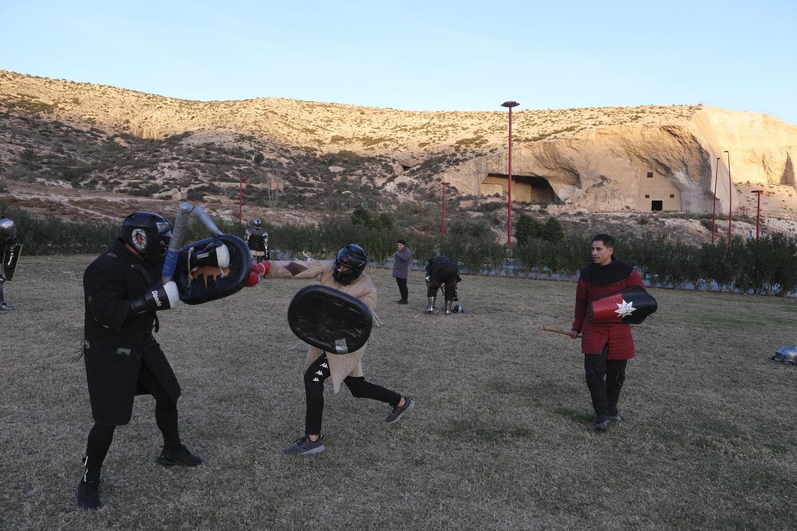 Fotogalería de los combates medievales en Almería