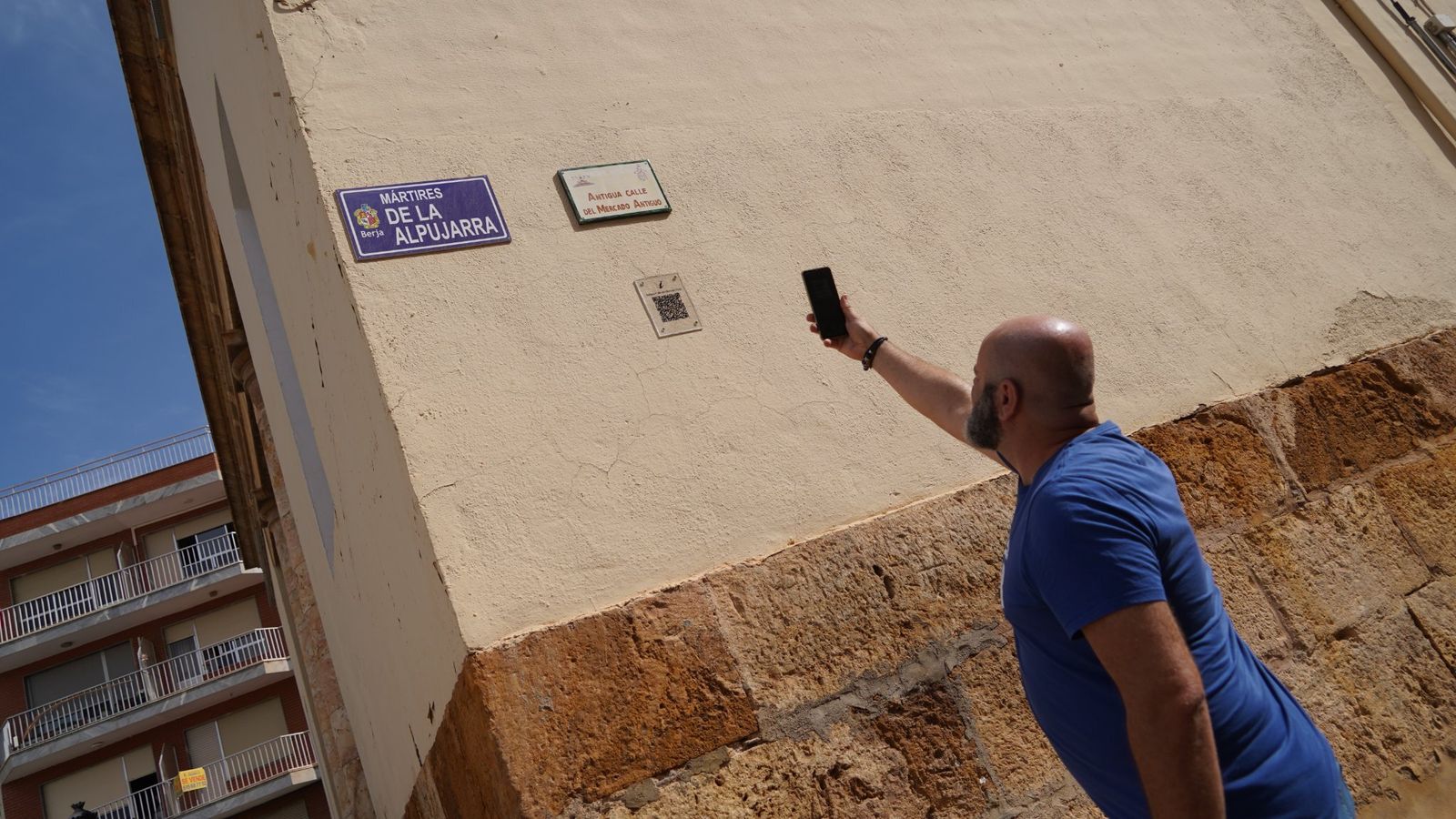 Este fin de semana se ha inaugurado uno de los códigos QR.